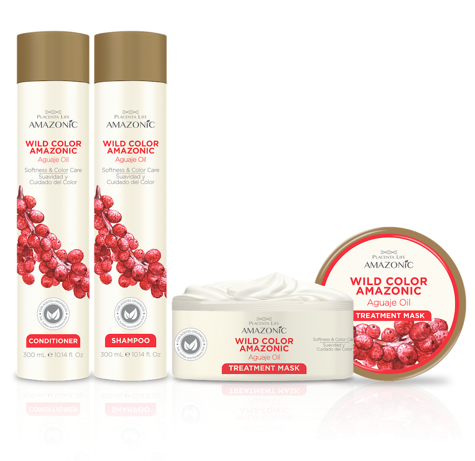 Aceite de Aguaje, el superpoder de Wild Color Amazonic para recuperar el color del cabello