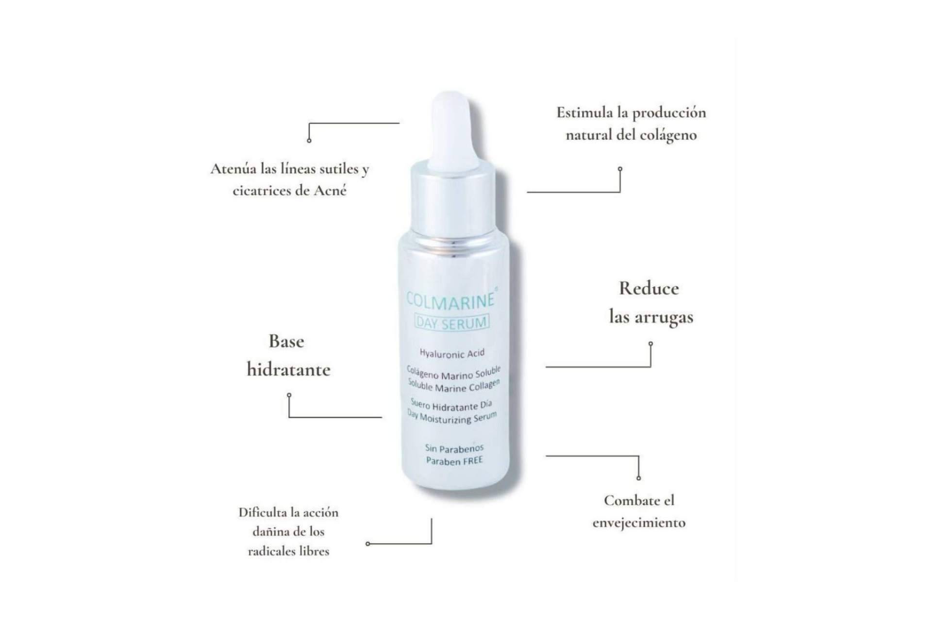 Colmarine Cosmetics ofrece un sérum de colágeno marino en alta concentración y ácido hialurónico