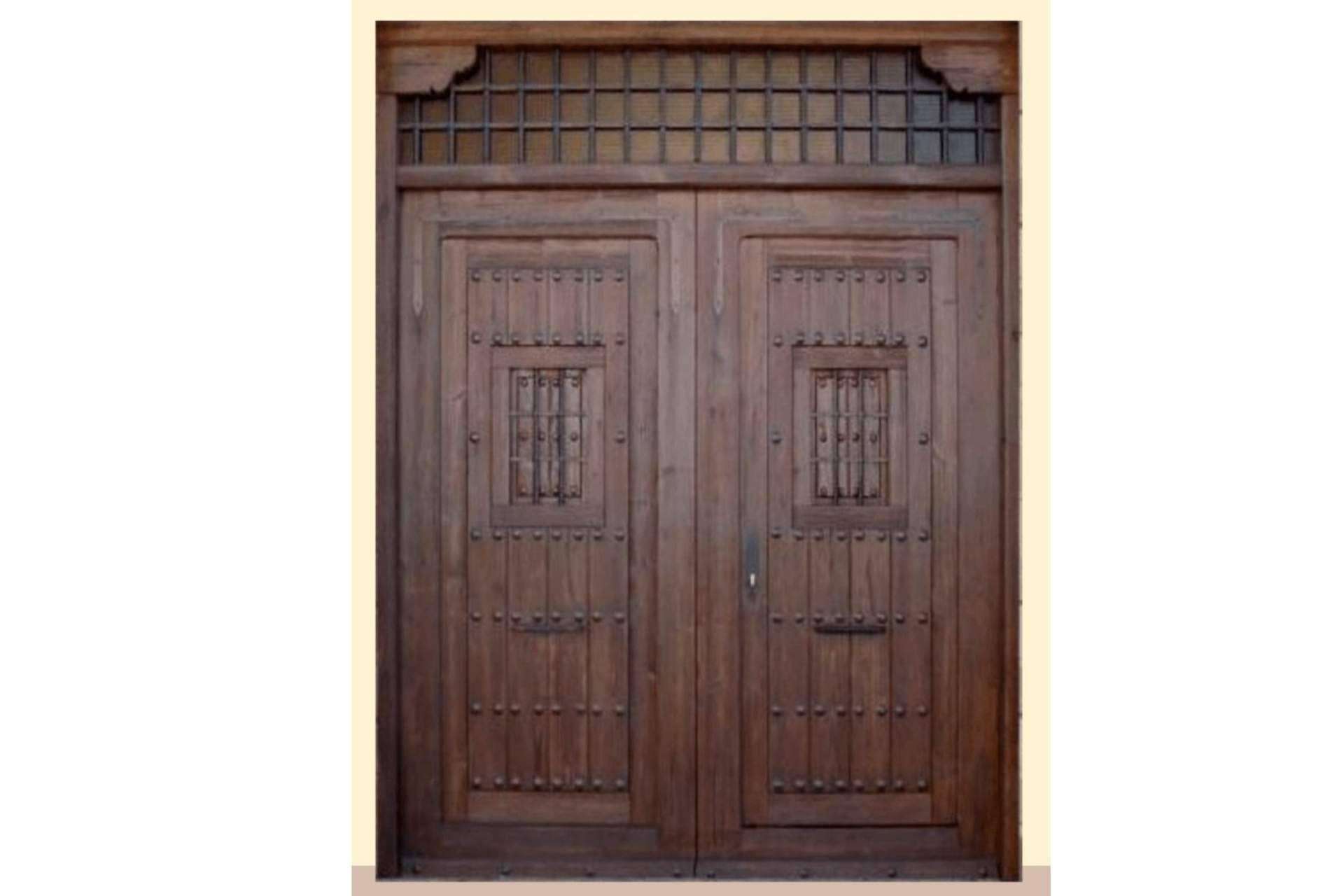 El detalle perfecto para la decoración de fincas es la puerta rústica de Losma Studio