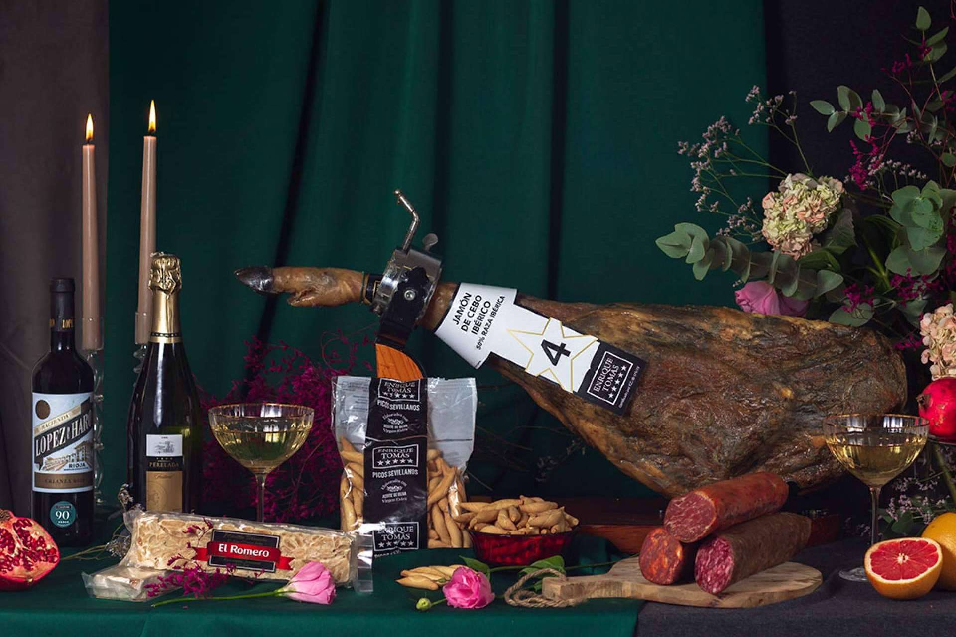 Comprar jamón de bellota ibérico para las celebraciones especiales gracias a Enrique Tomás