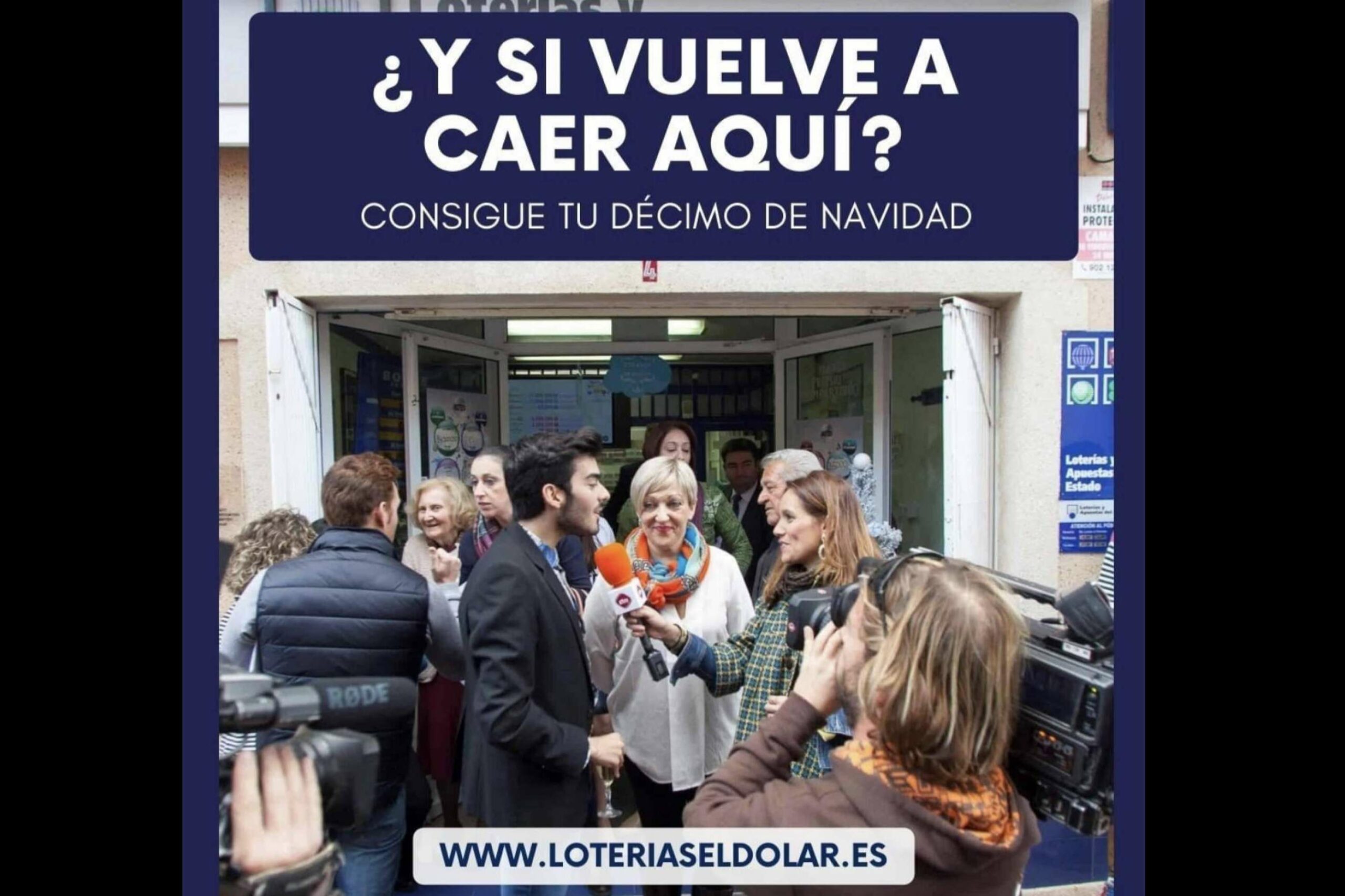 ¿Dónde se pueden adquirir los décimos para la Lotería de Navidad? Loterías El Dólar