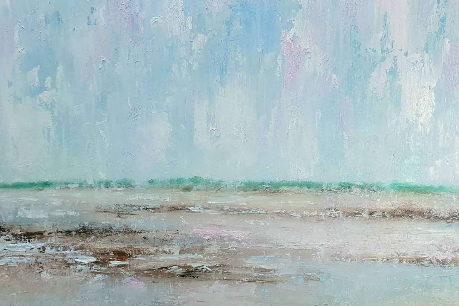 Momo Puente-Piazza, uno de los nuevos referentes de la pintura abstracta en España