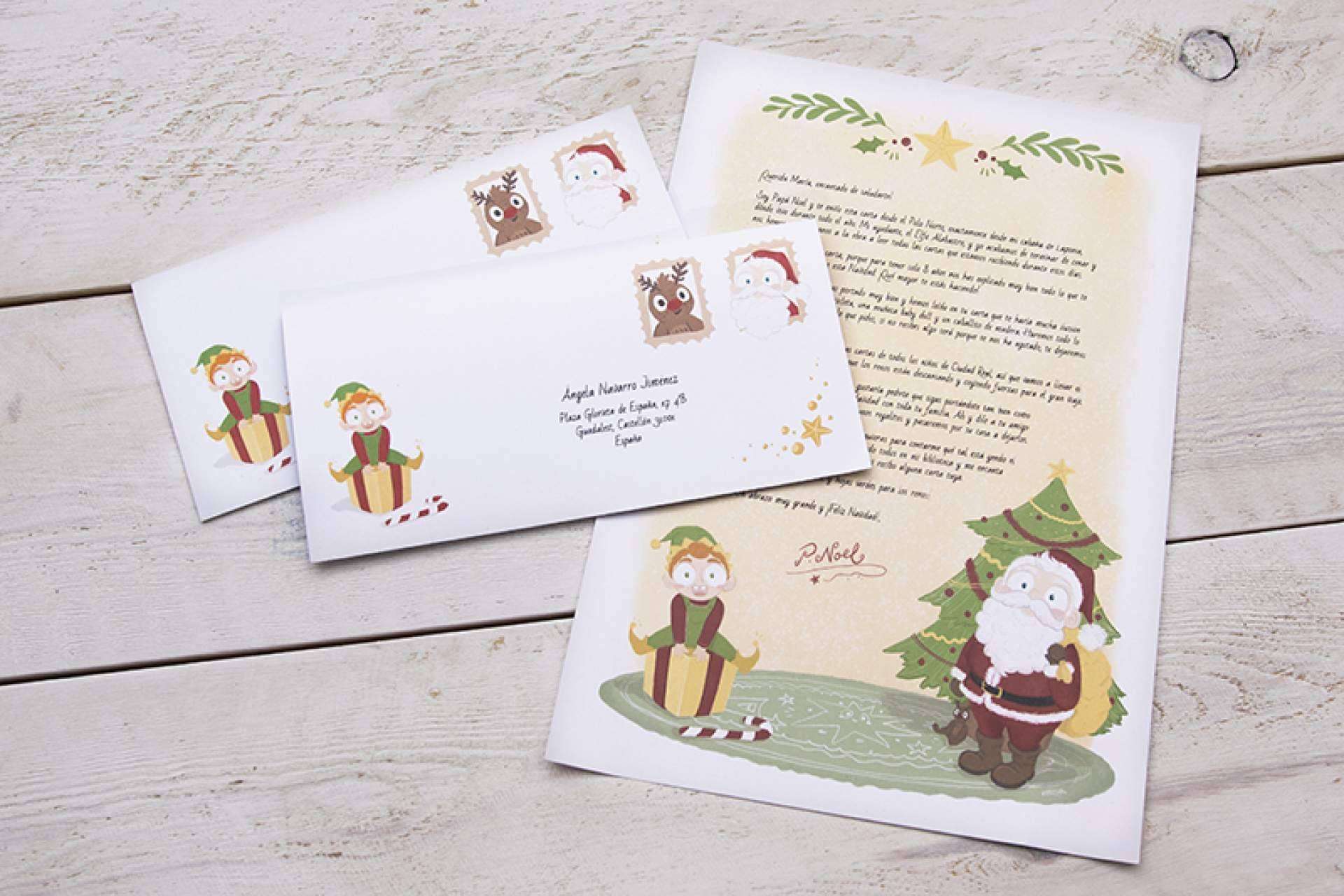 La carta de Papá Noel en Carta Personalizada de la mano de Judith Navarrete