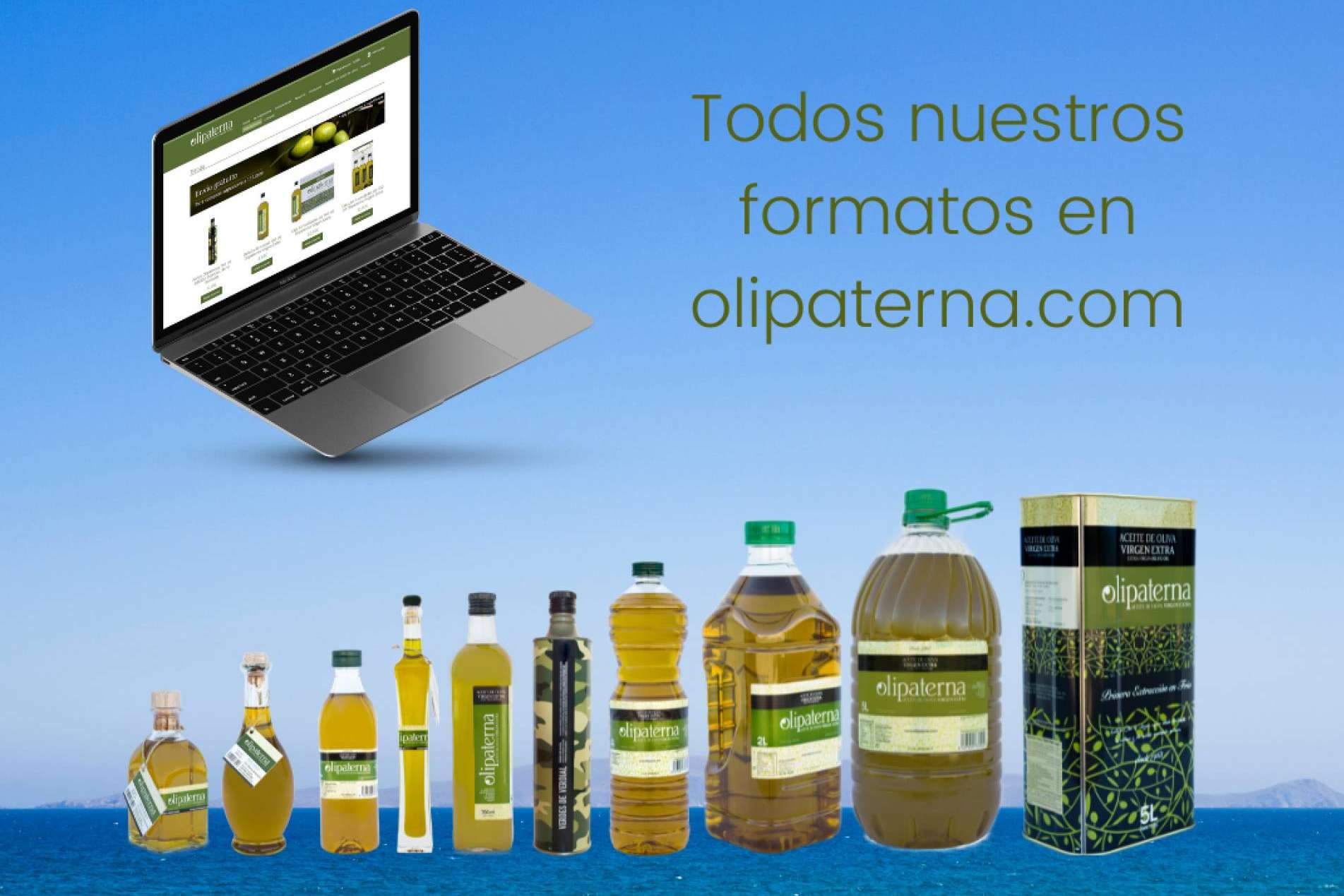 La cooperativa olivarera Olipaterna, con más de 50 años de trayectoria, vende su aceite de oliva, un producto de calidad