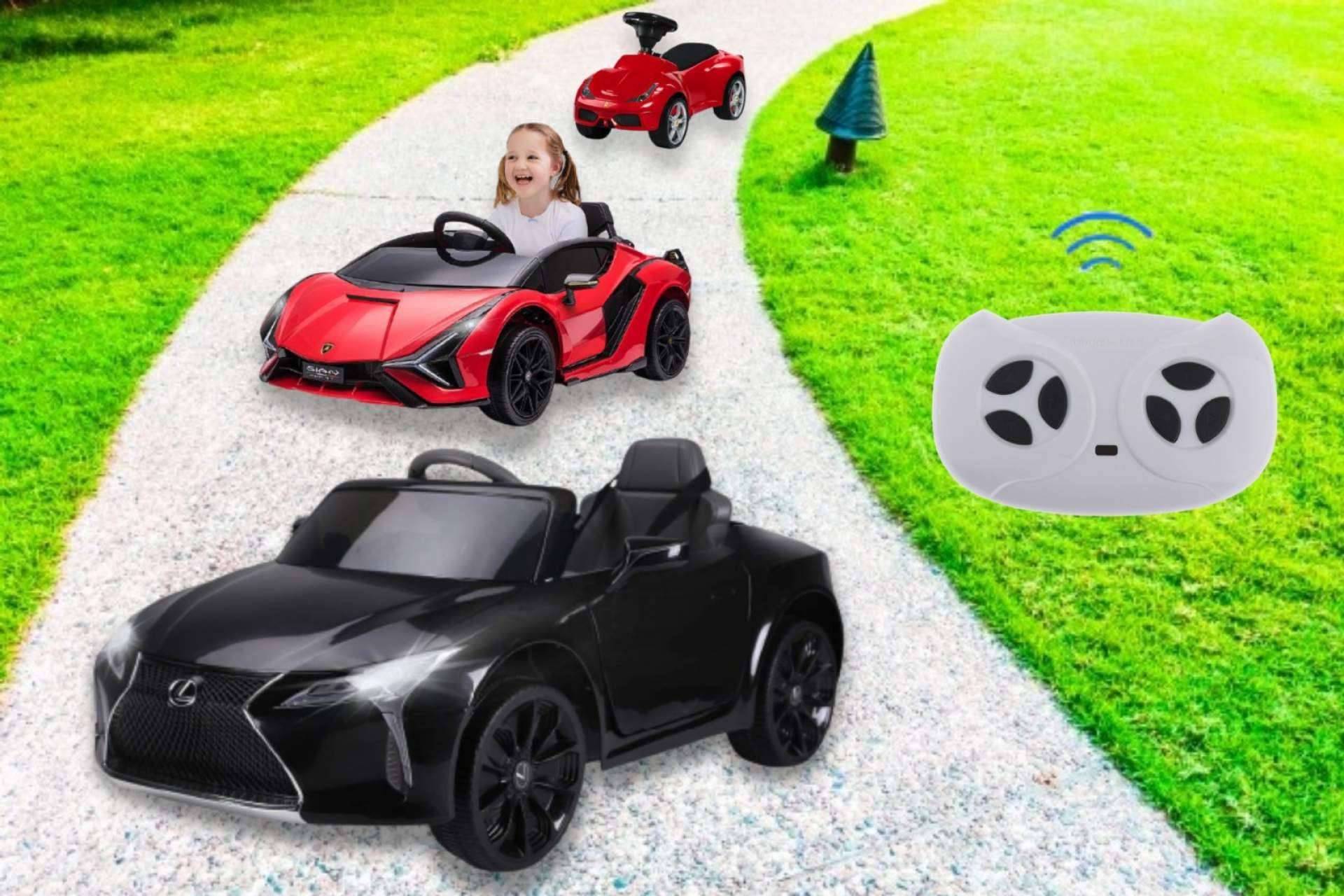 Los coches eléctricos infantiles que vende SABWAY