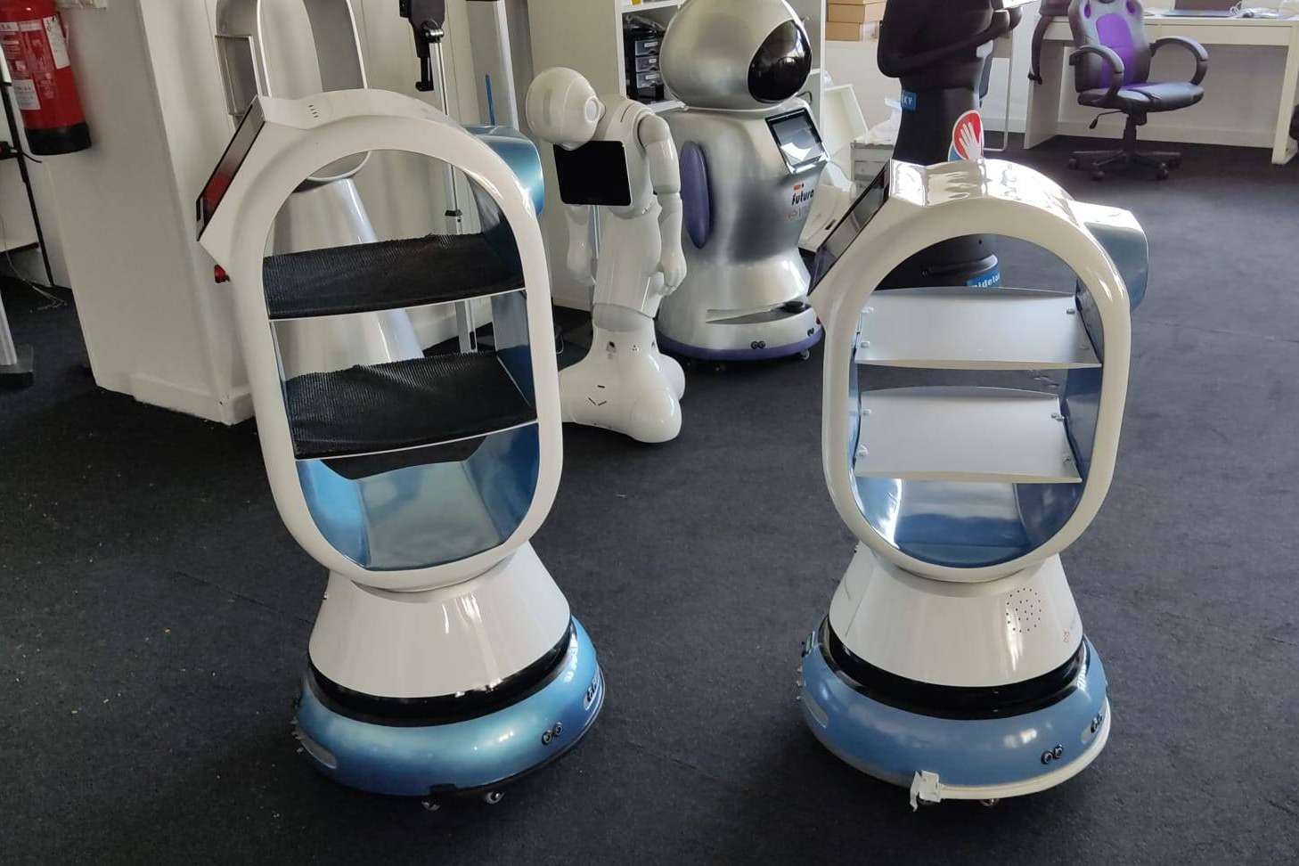 El robot camarero para hoteles y restaurantes de Futura Vive