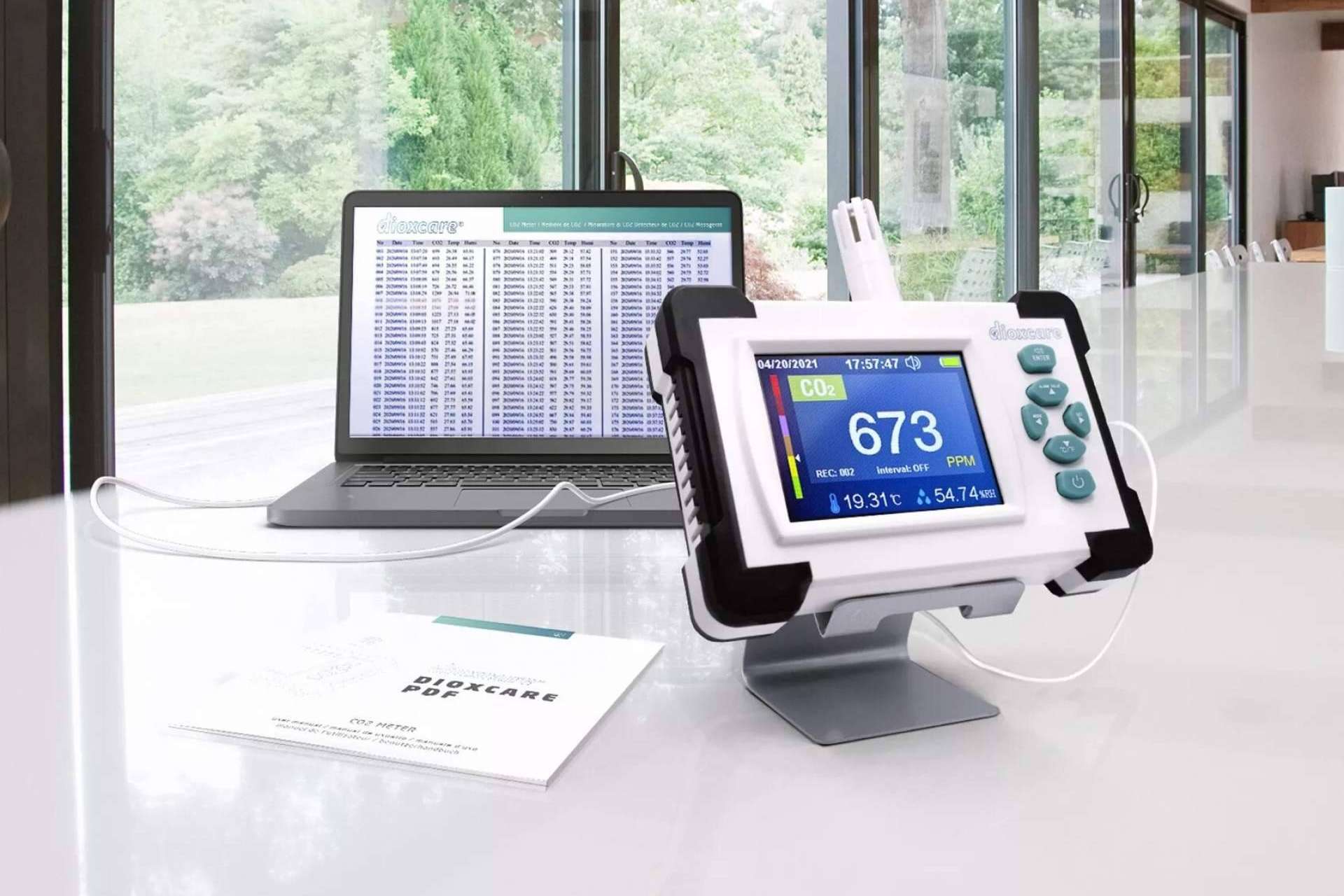 Los beneficios del medidor calidad del aire y detector de CO2 que ofrece Protect Soiart Distribución