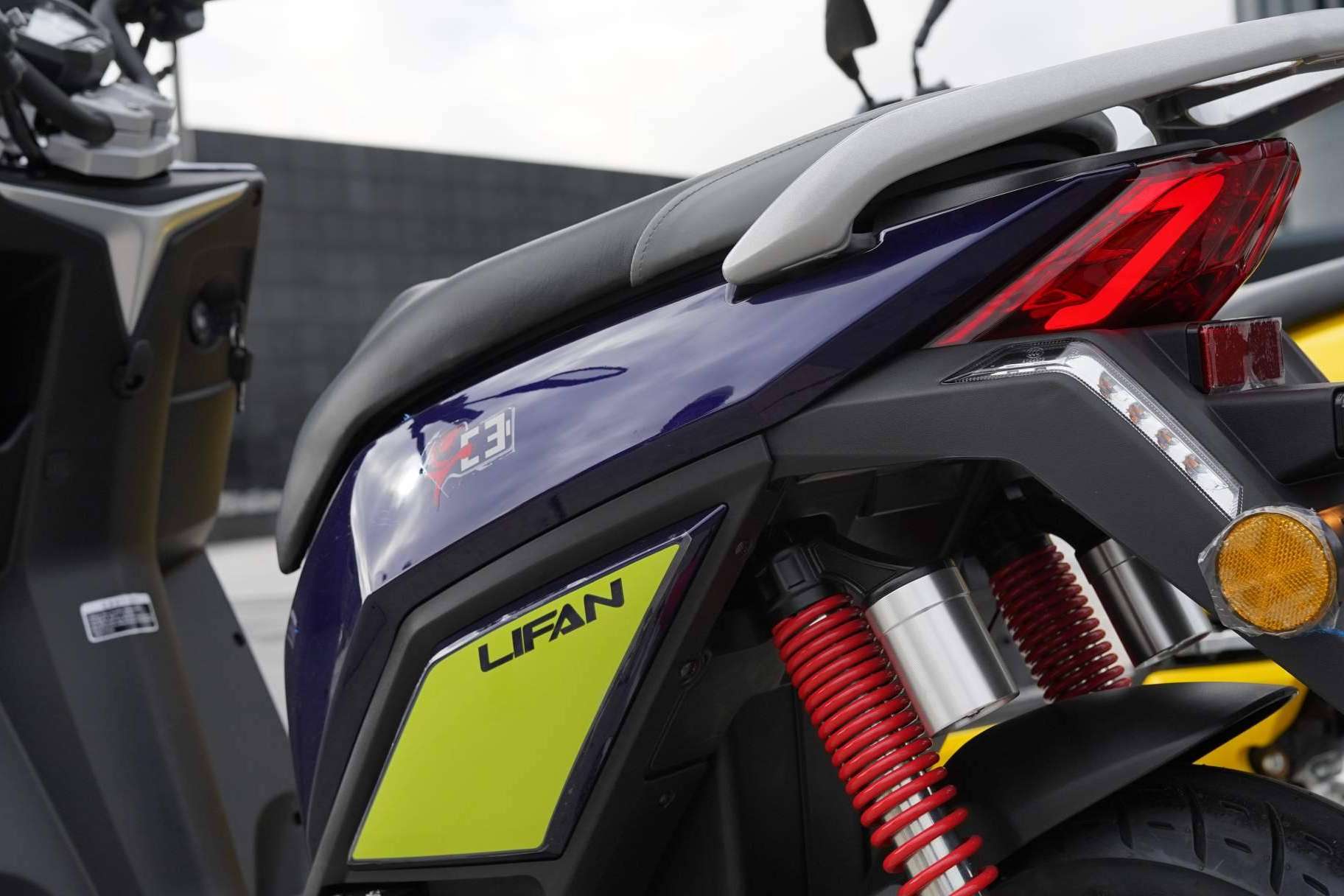 Lifan E3 permite tener un scooter eléctrico y elegante