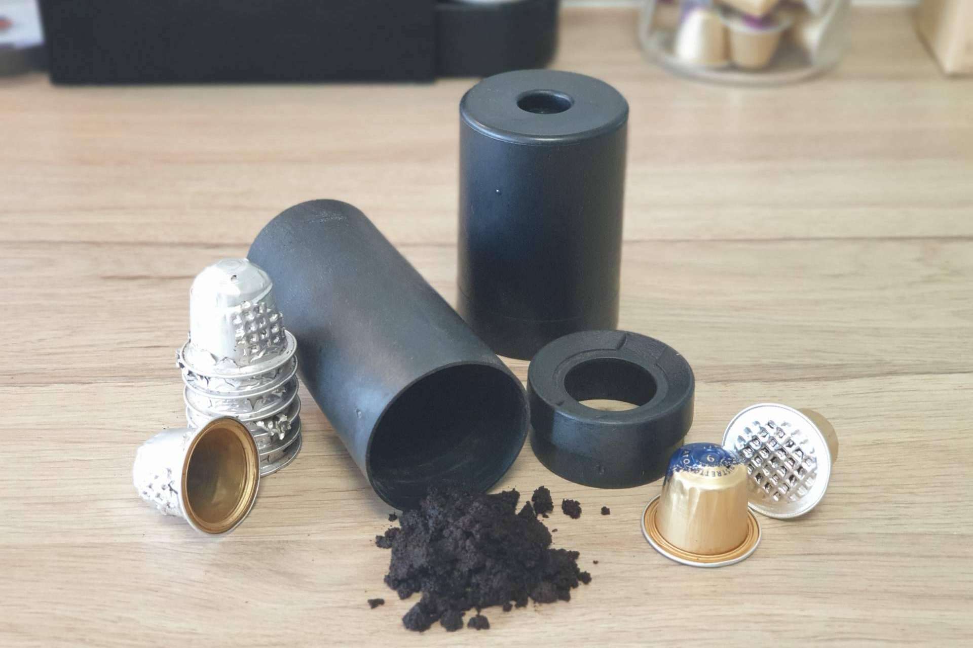Coffee Out, el invento para reciclar las cápsulas de café