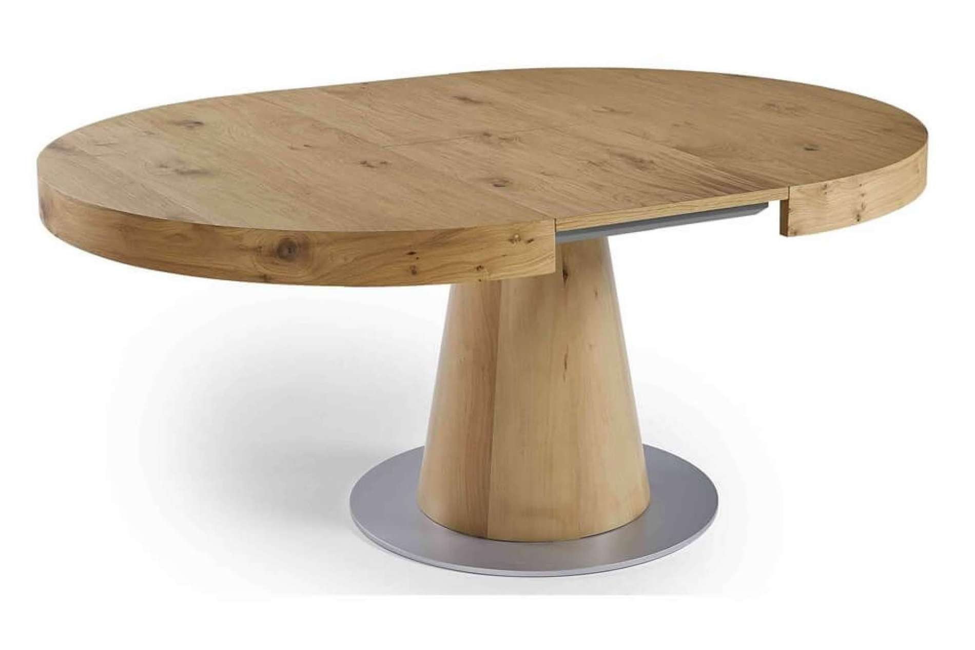 La mesa de comedor redonda y extensible de calidad de Home and Relax