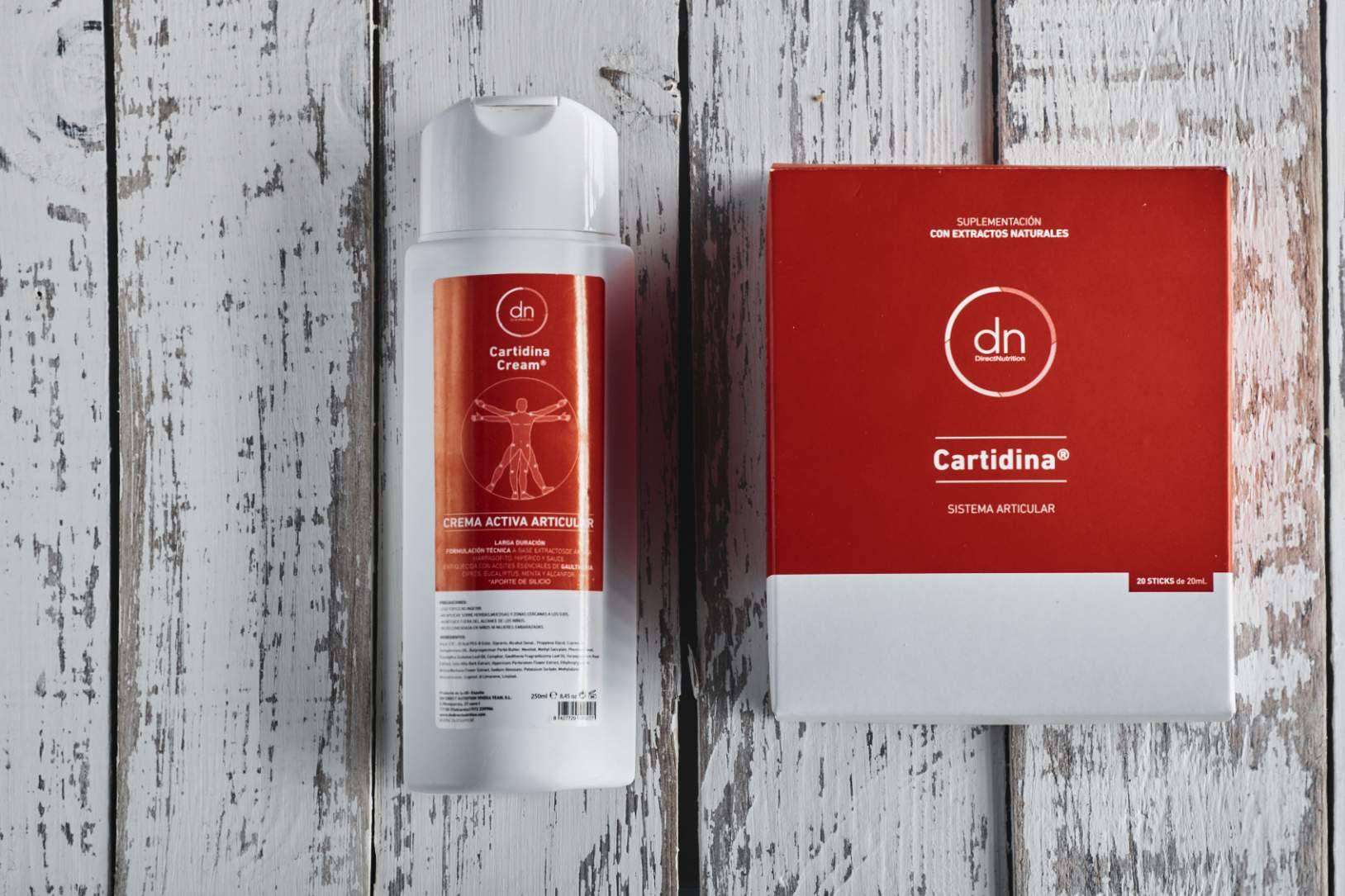 La cartidina de Direct Nutrition, una opción perfecta para la protección articular y antiinflamatoria