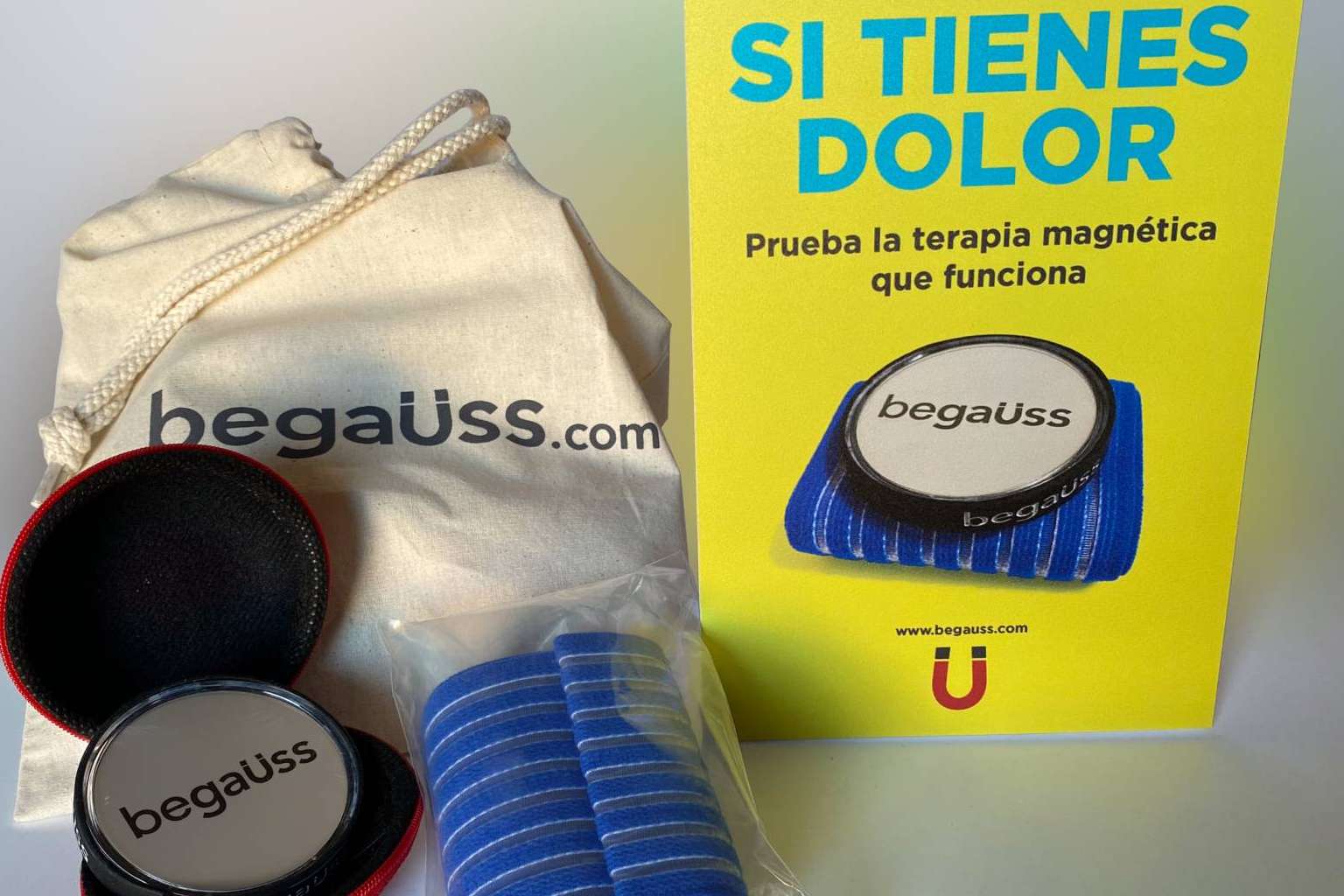 Los imanes de Begauss para realizar magnetoterapia