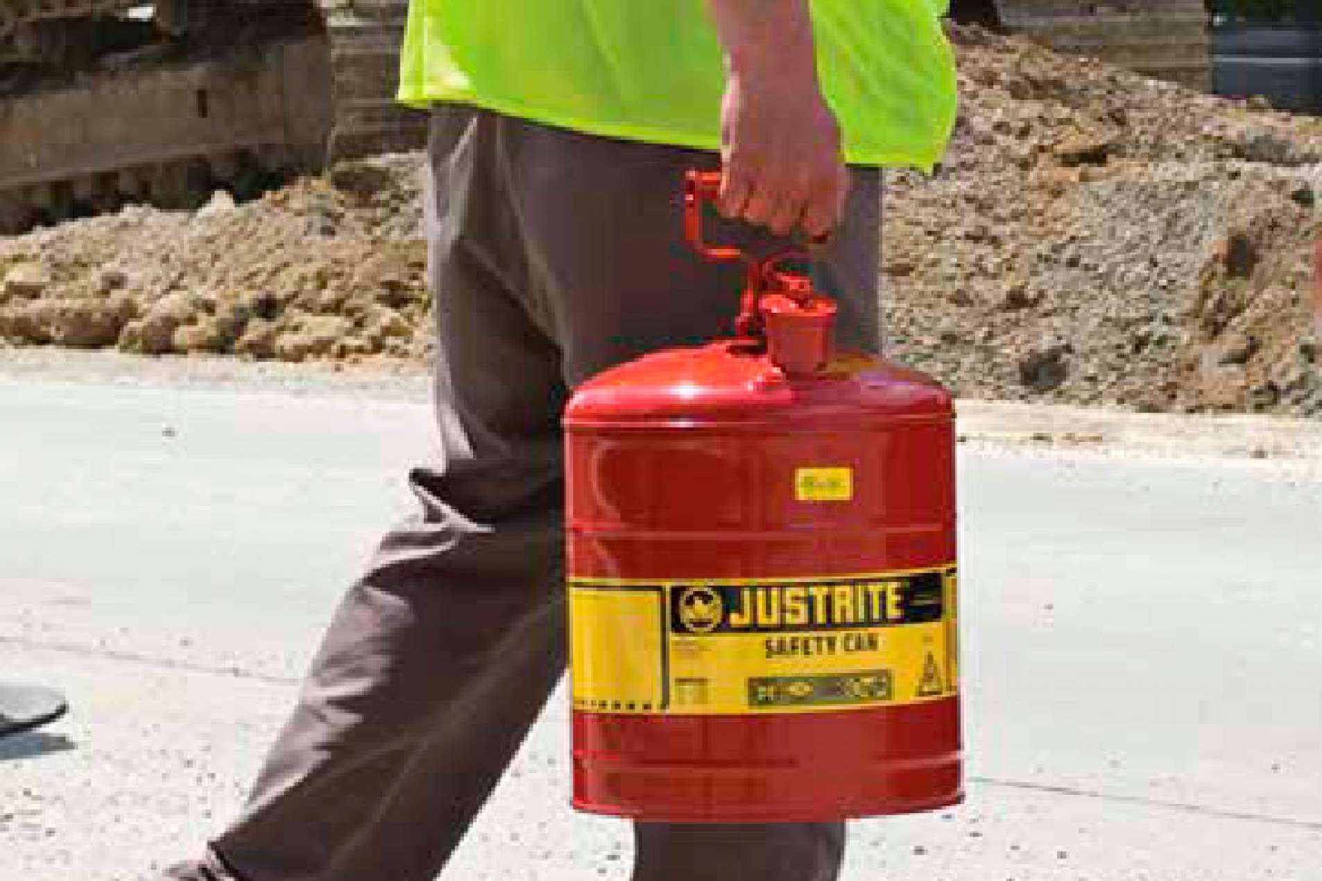 Productos para la seguridad de Justrite disponibles en la tienda online Absorbentes y Cubetos