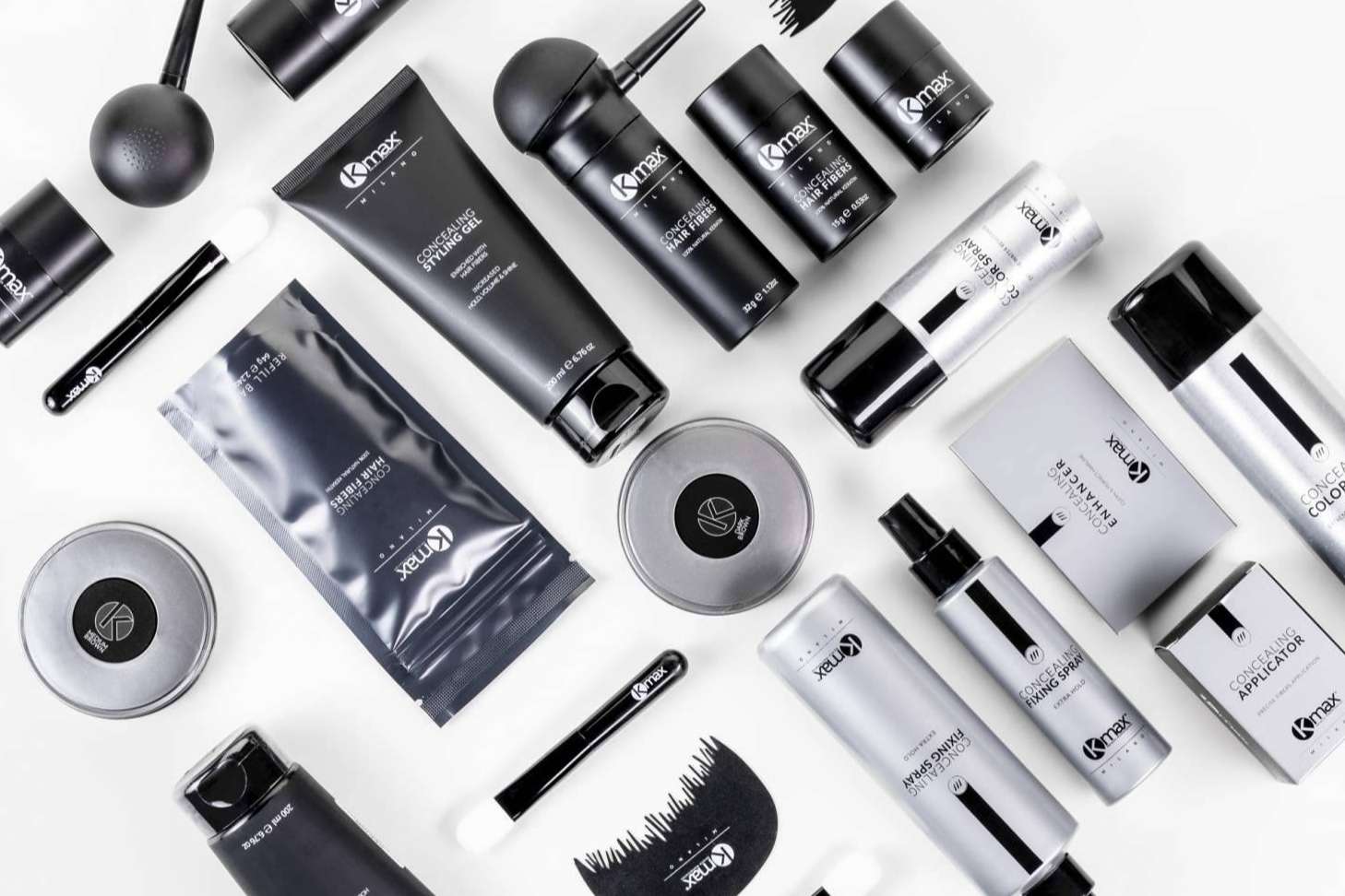 Kmax proporciona fibras capilares 100 % naturales para combatir la caída de cabello
