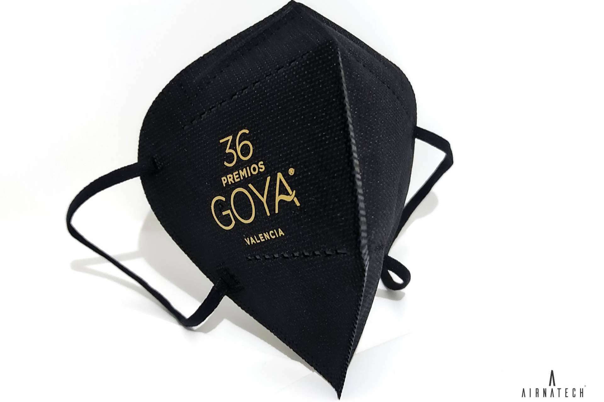 La mascarilla de los Premios Goya 2022, de la mano de Airnatech