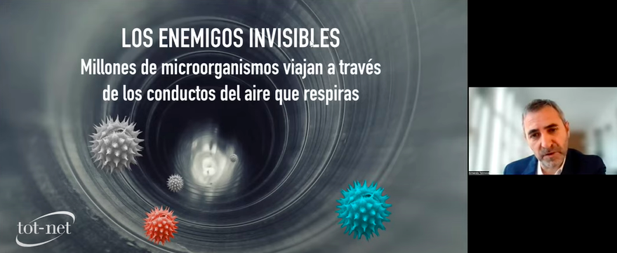Tot-Net pone de relieve la importancia de la limpieza de los sistemas de climatización