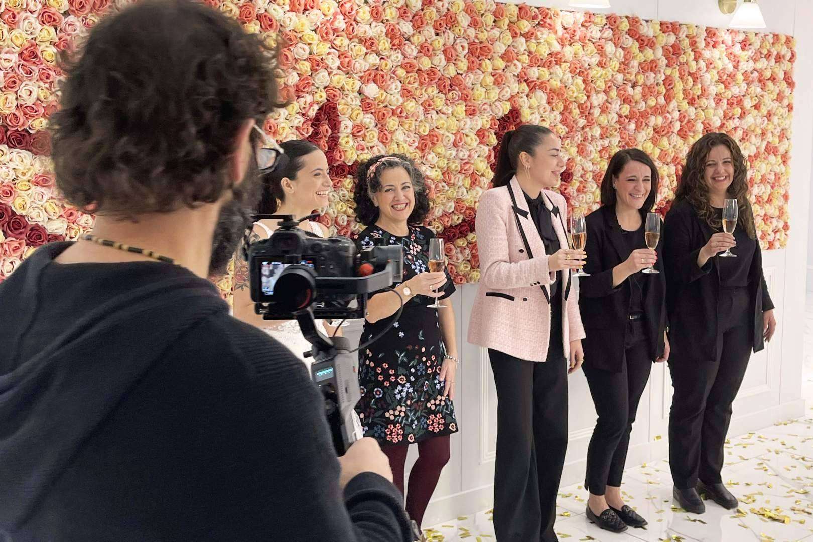 Un reality para inmortalizar la experiencia de lucir brillantes en la boda