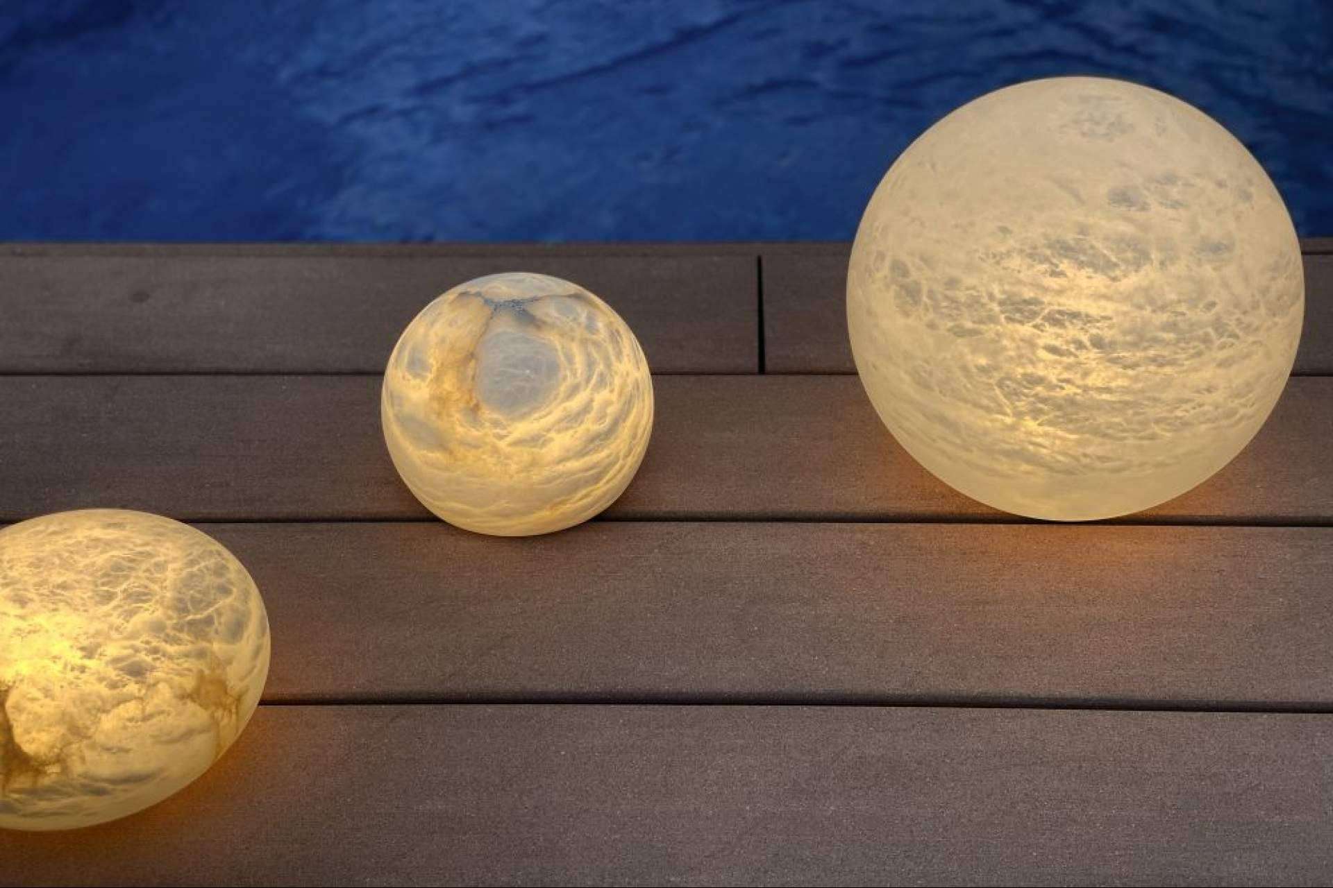 Lámparas Luna de Inspira Home, iluminación decorativa en el hogar o el jardín