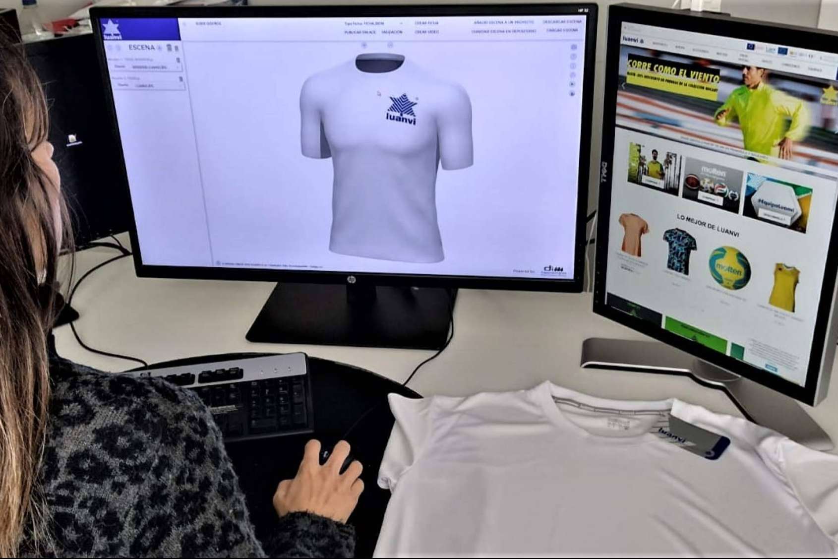 La apuesta de Luanvi y Tecnologías Dim por la moda deportiva sostenible
