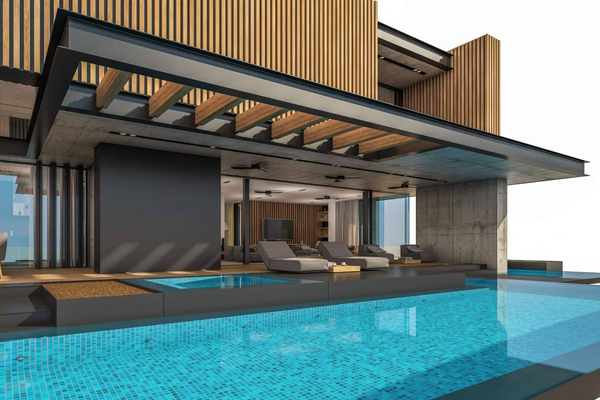 Expertos en la construcción de piscinas de obra Murcia 4x8 metros, Promopai