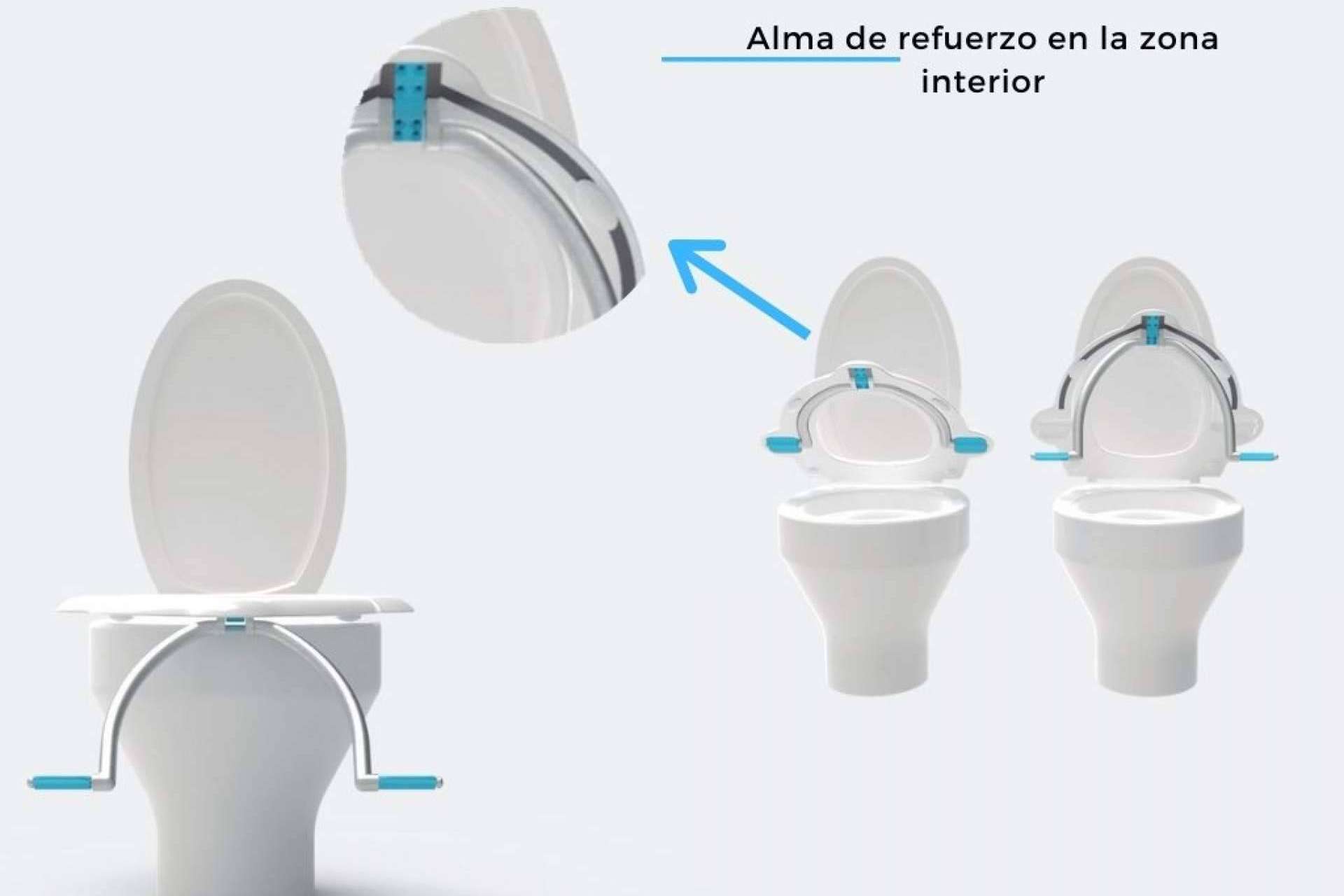 Rest Ring, el nuevo diseño funcional para el inodoro que permite mantener una postura saludable