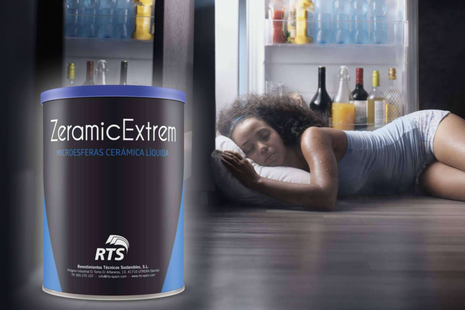 Ahorrar energía pintando paredes y techos con el aislante térmico de la empresa RTS llamado Zeramic Extrem