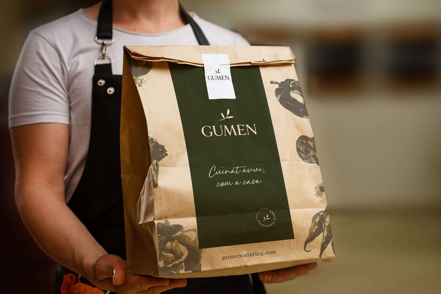 Gumen es un restaurante que permite comer menús saludables en la oficina