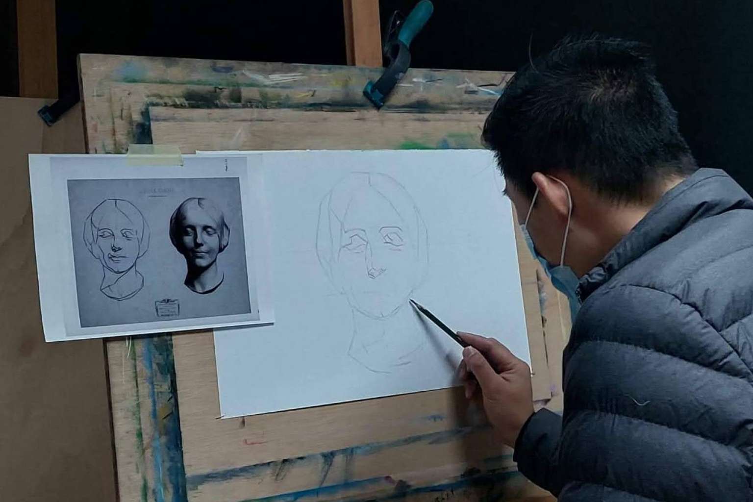 Cursos de pintura con la metodología de la academia Estudio Ilógico