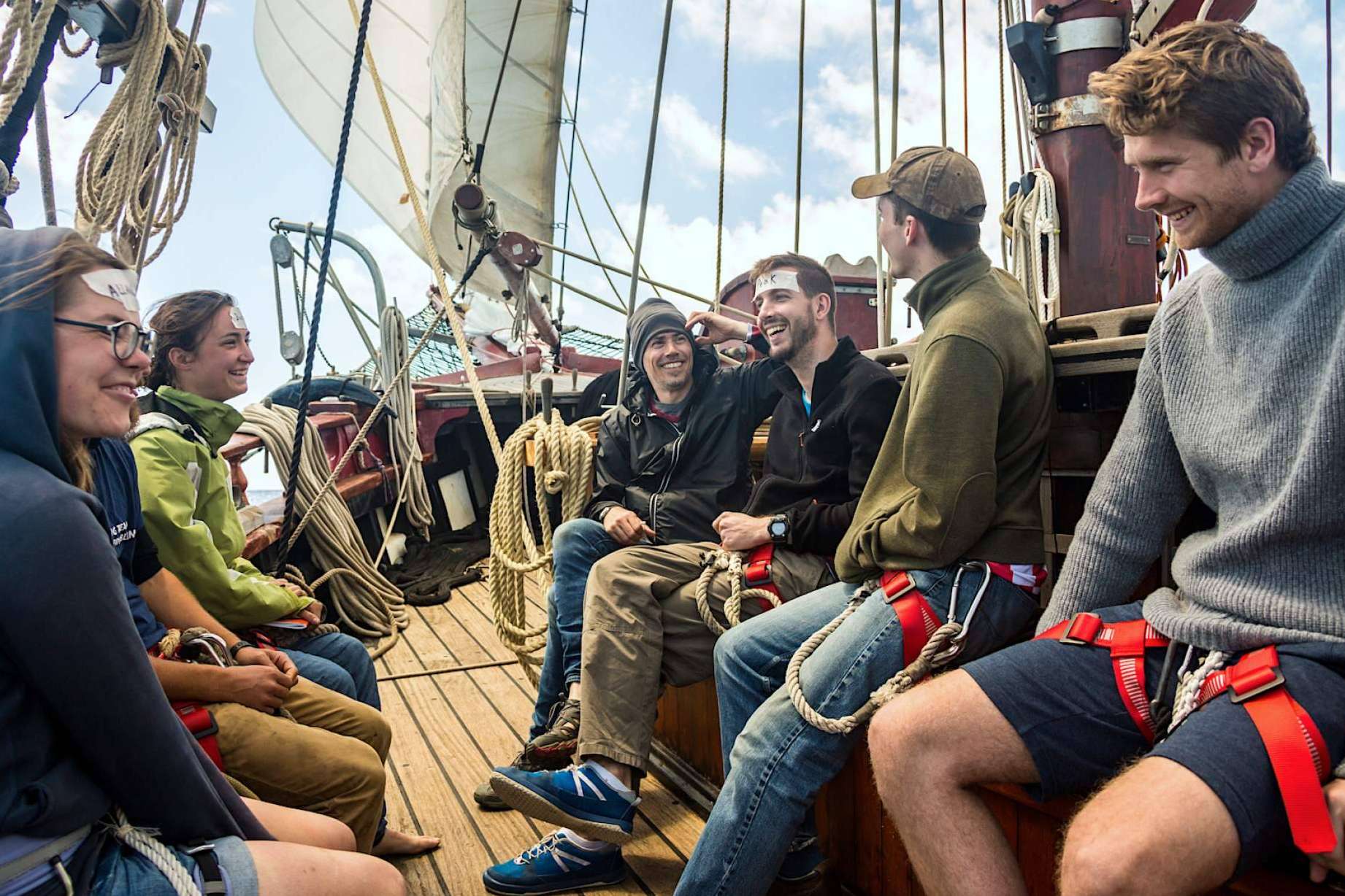 El velero donde se aprende inglés y español