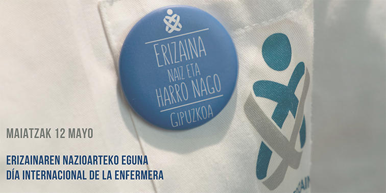 La enfermería guipuzcoana homenajea a sus profesionales y reivindica unir fuerzas