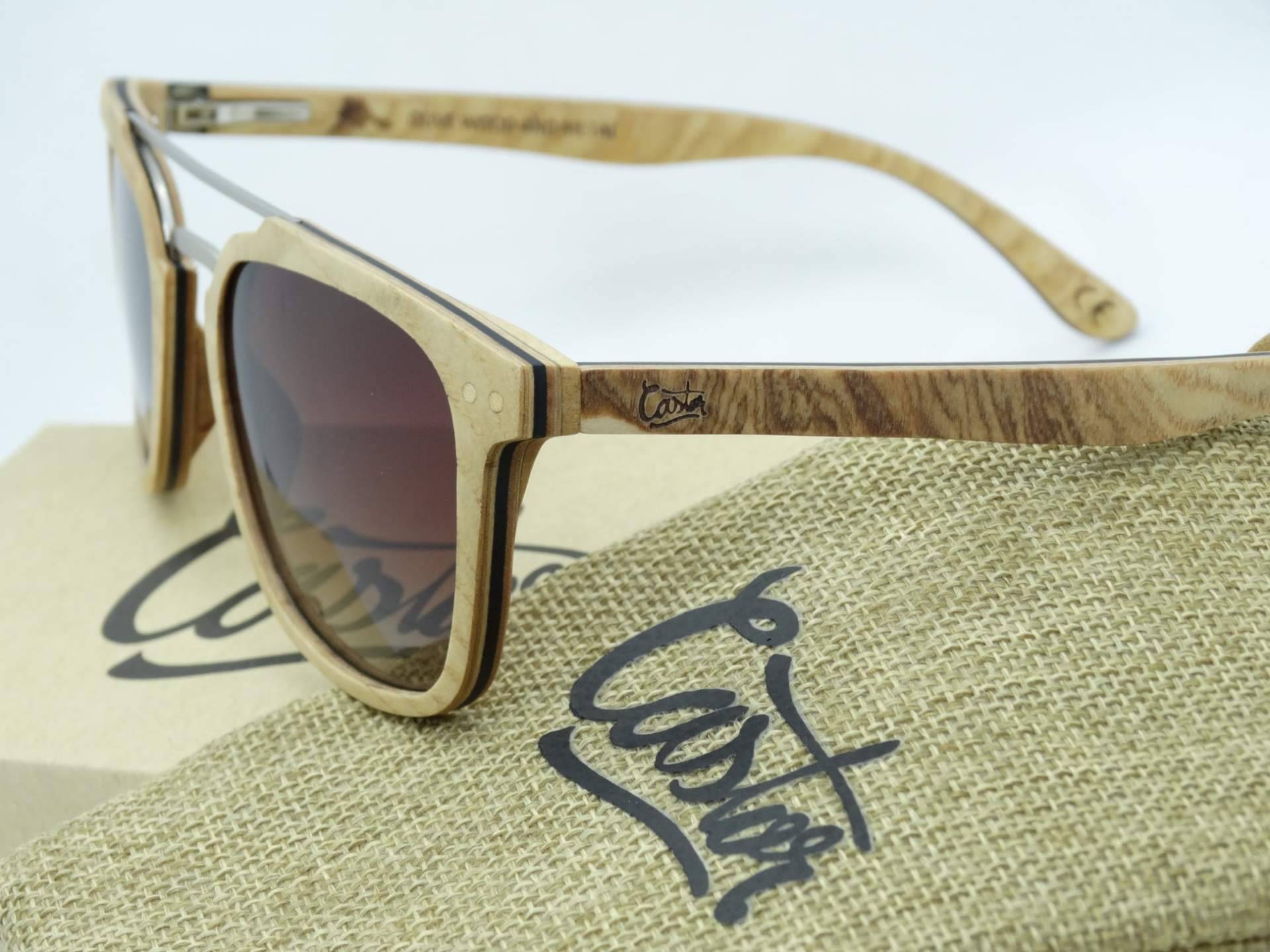 Castor Sunglasses fabrica gafas de madera de olivo
