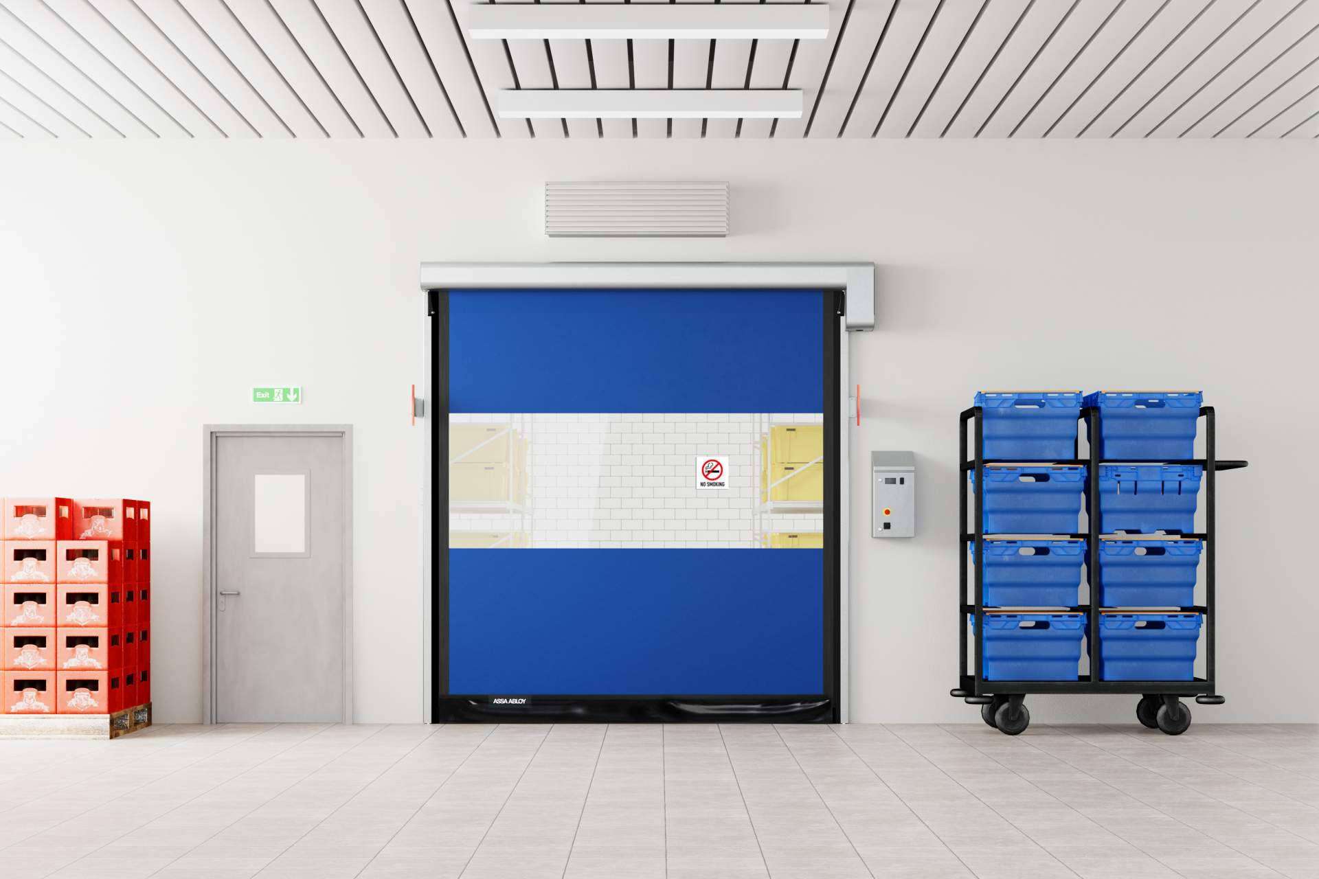 Nueva puerta rápida ASSA ABLOY para las empresas de la industria alimentaria