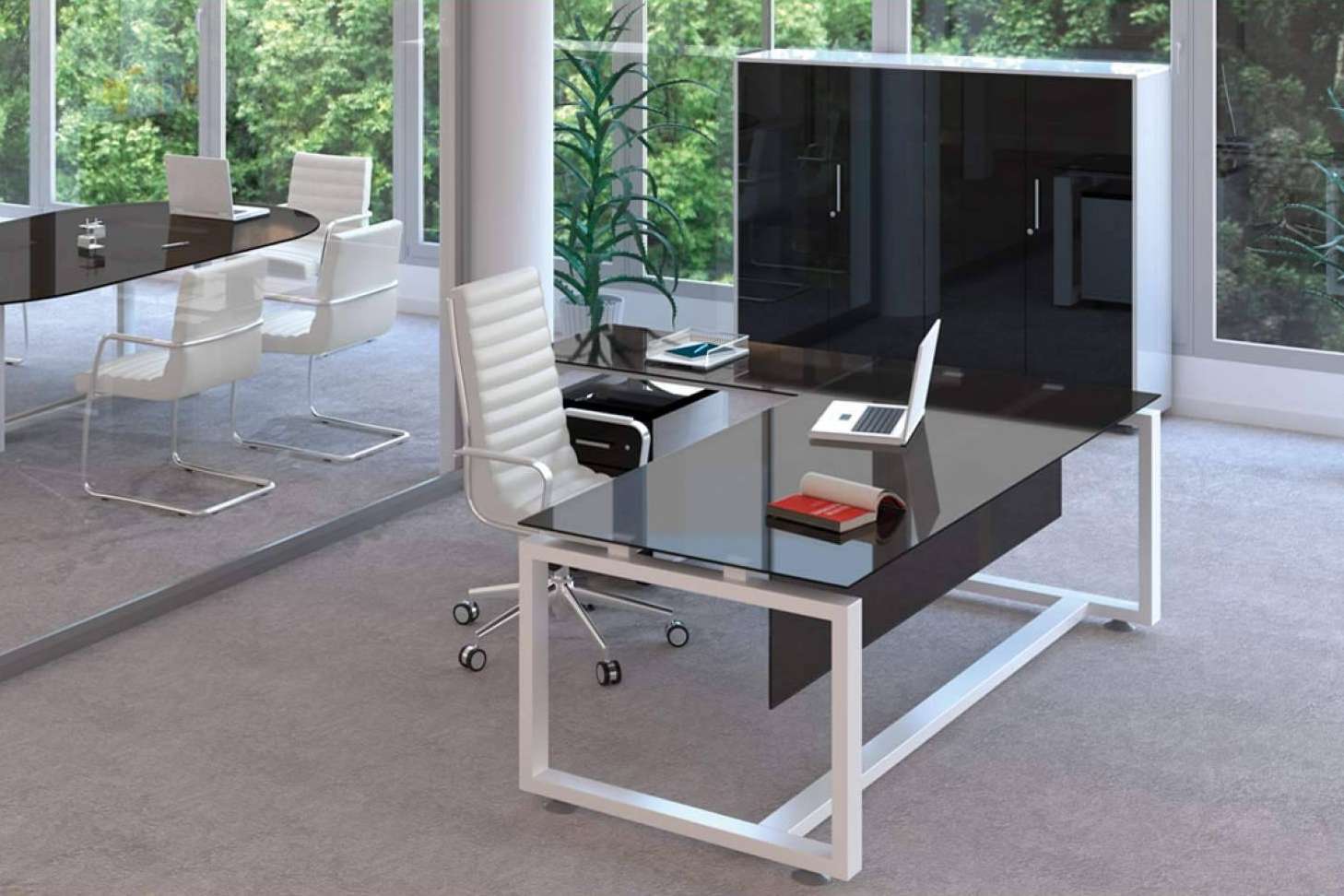 Diseño de oficinas modernas a través del servicio de Office Deco