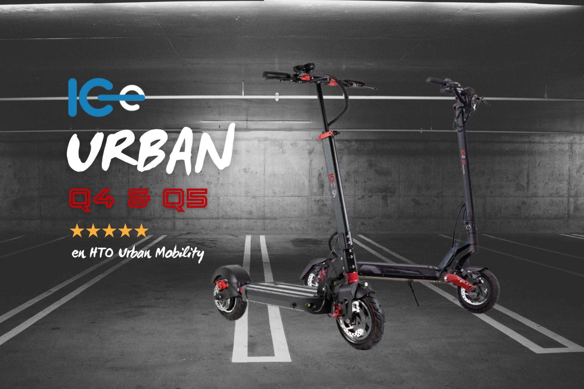 HTO Urban Mobility, dispone de patinetes eléctricos de la marca IC-e Scooter