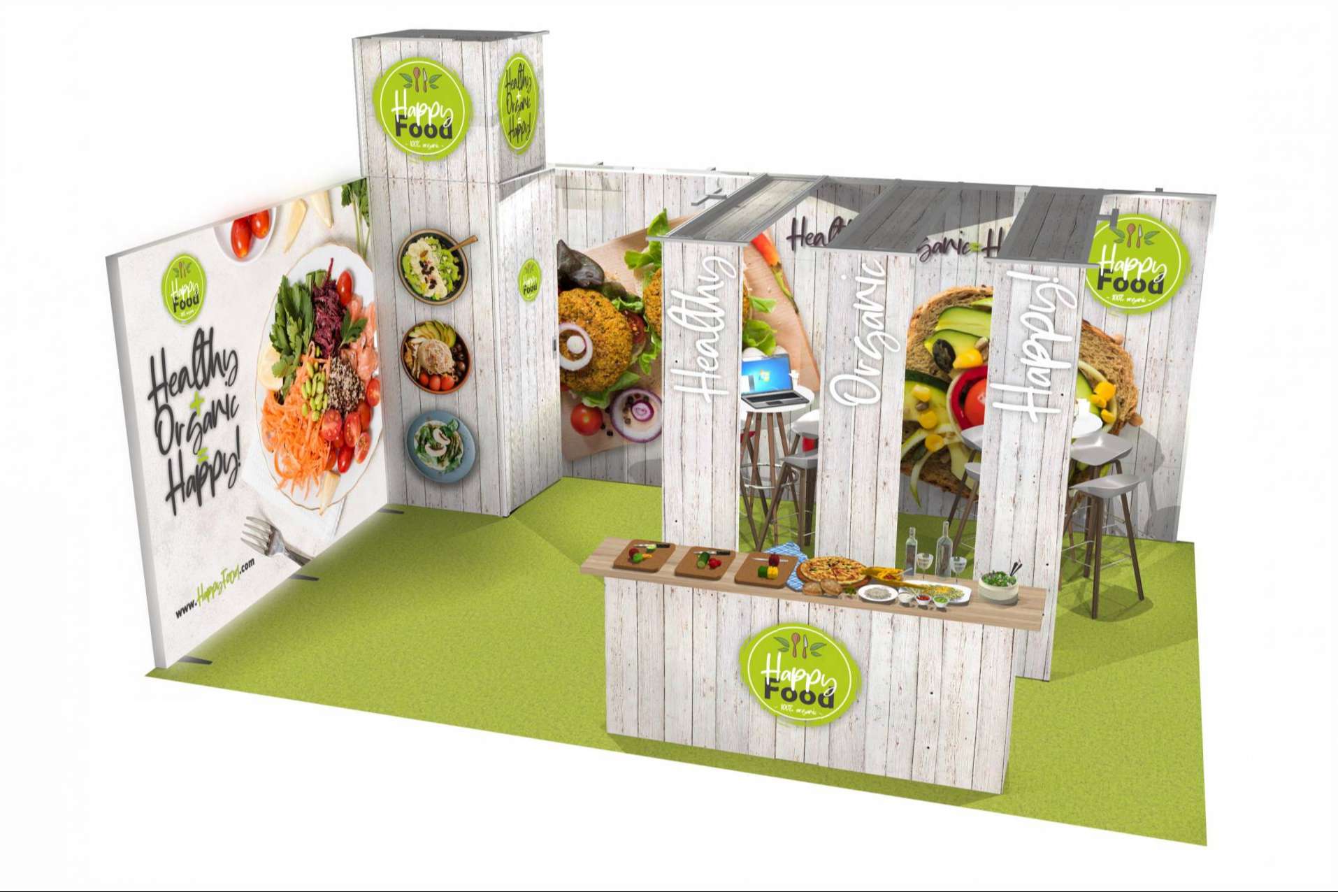 Las ventajas de contar con un stand modular para todo tipo de eventos