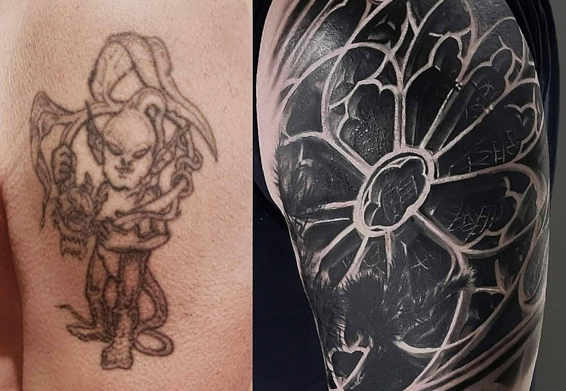 Tapar tatuajes en Barcelona de la mano de los profesionales de Steel of Doom