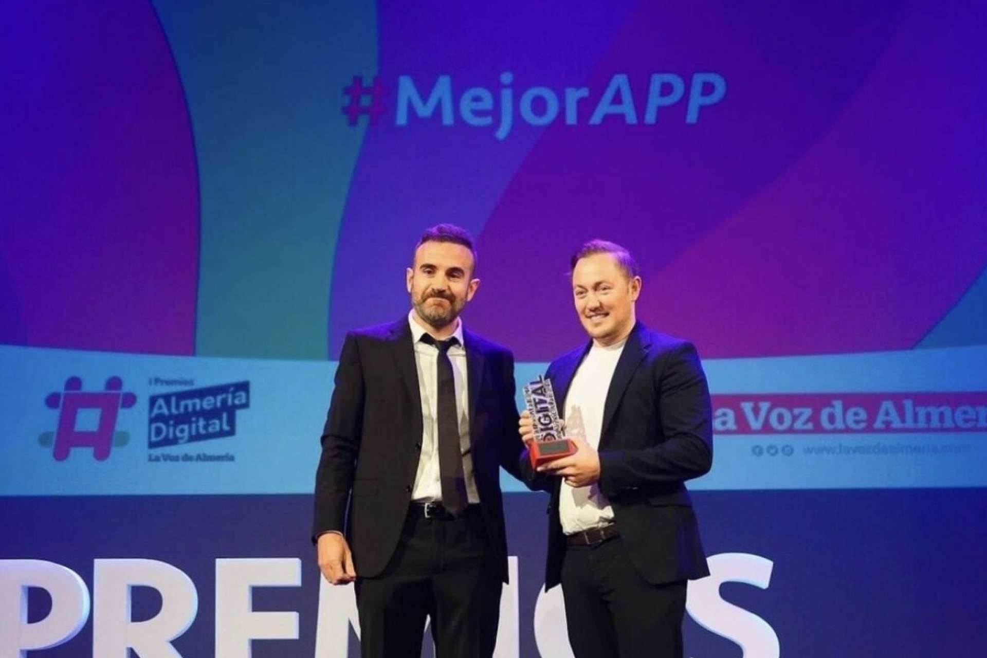 Trainingym ha conseguido el premio a la mejor app en los Premios Almería Digital 2022