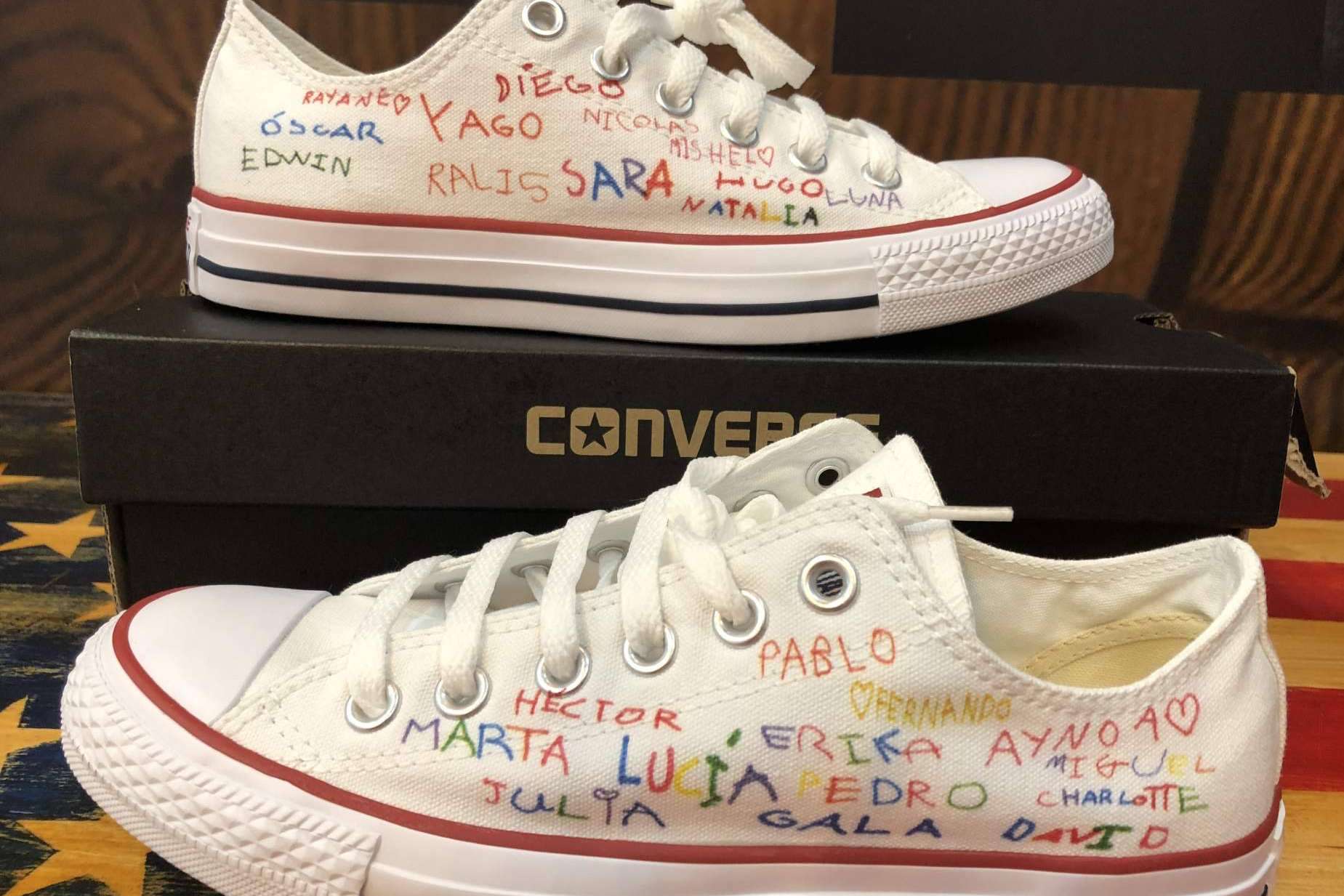 AMM Aerografía diseña zapatillas personalizadas para plasmar la identidad de quien las lleve