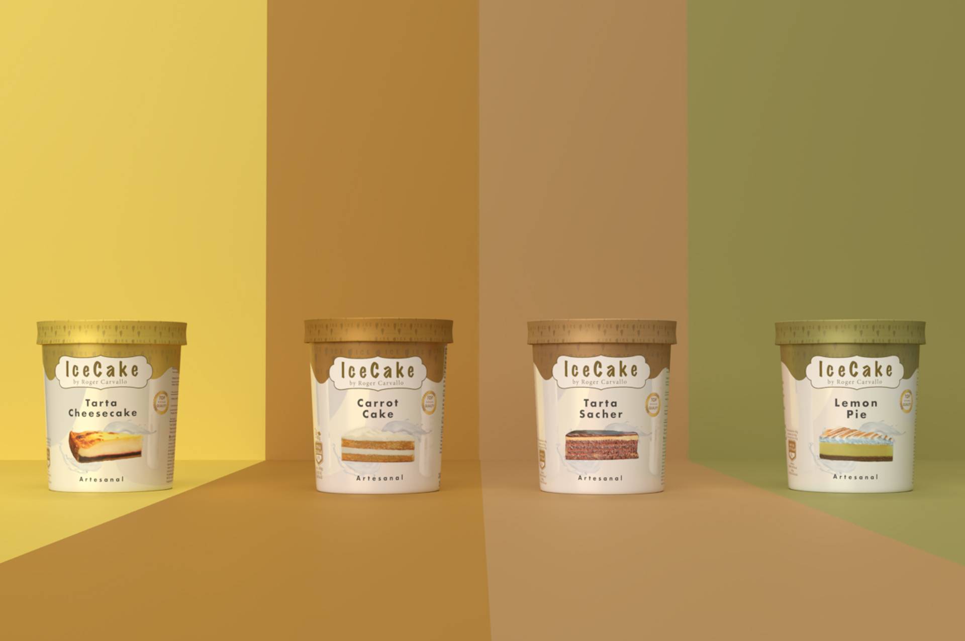 IceCake convierte las tartas clásicas de siempre en helados artesanales