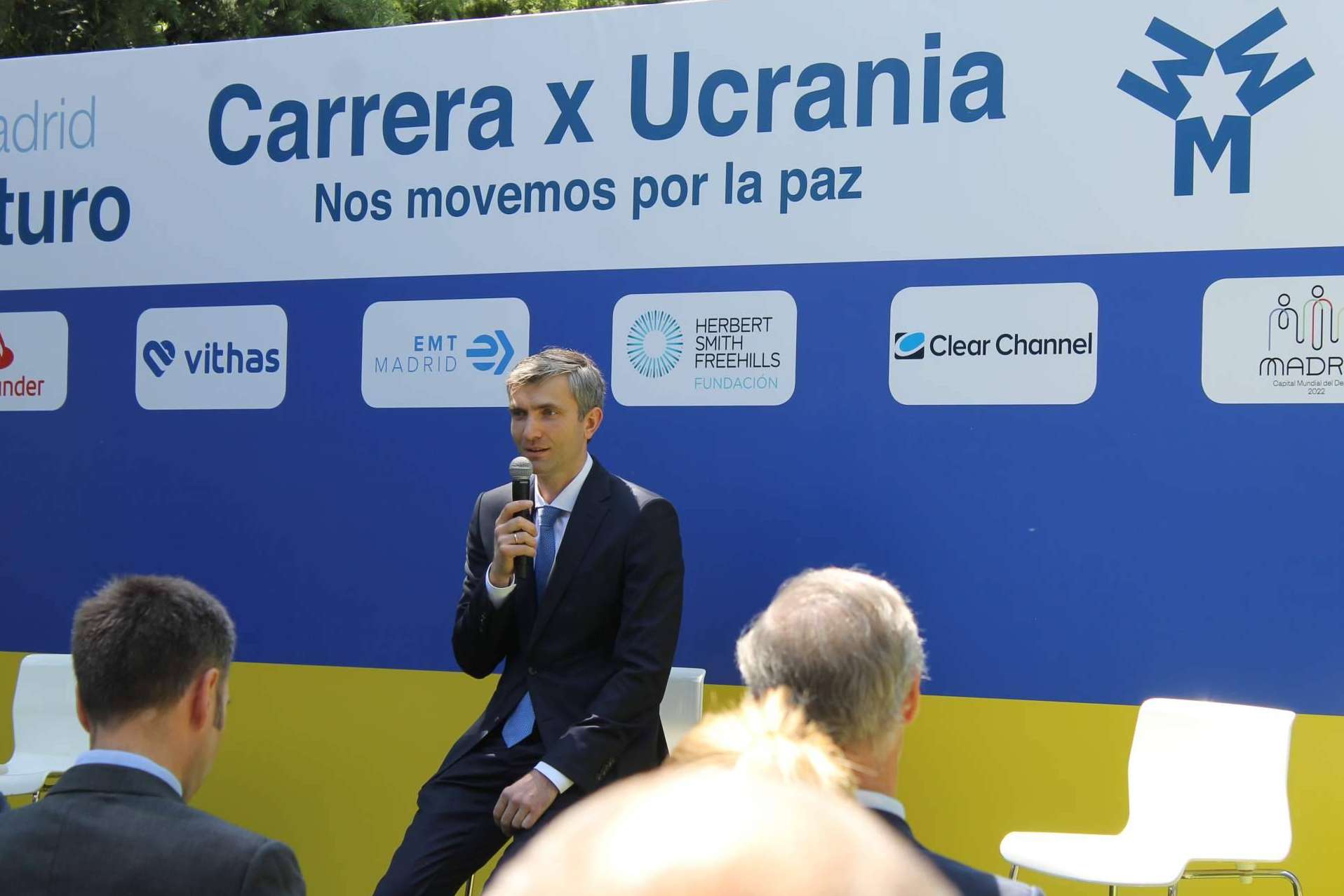 ‘Madrid Futuro x Ucrania’. Las embajadas se suman a la marcha benéﬁca de 5 km por la paz que se celebrará el 28 de mayo
