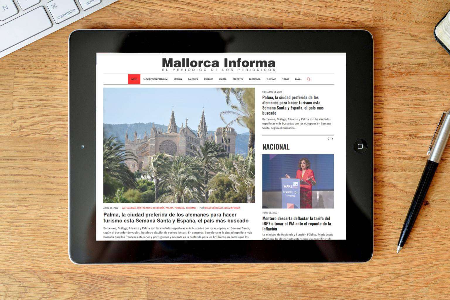 Un periódico de Mallorca que ofrece información, deportes y opinión de forma gratuita a sus lectores es Mallorca Informa