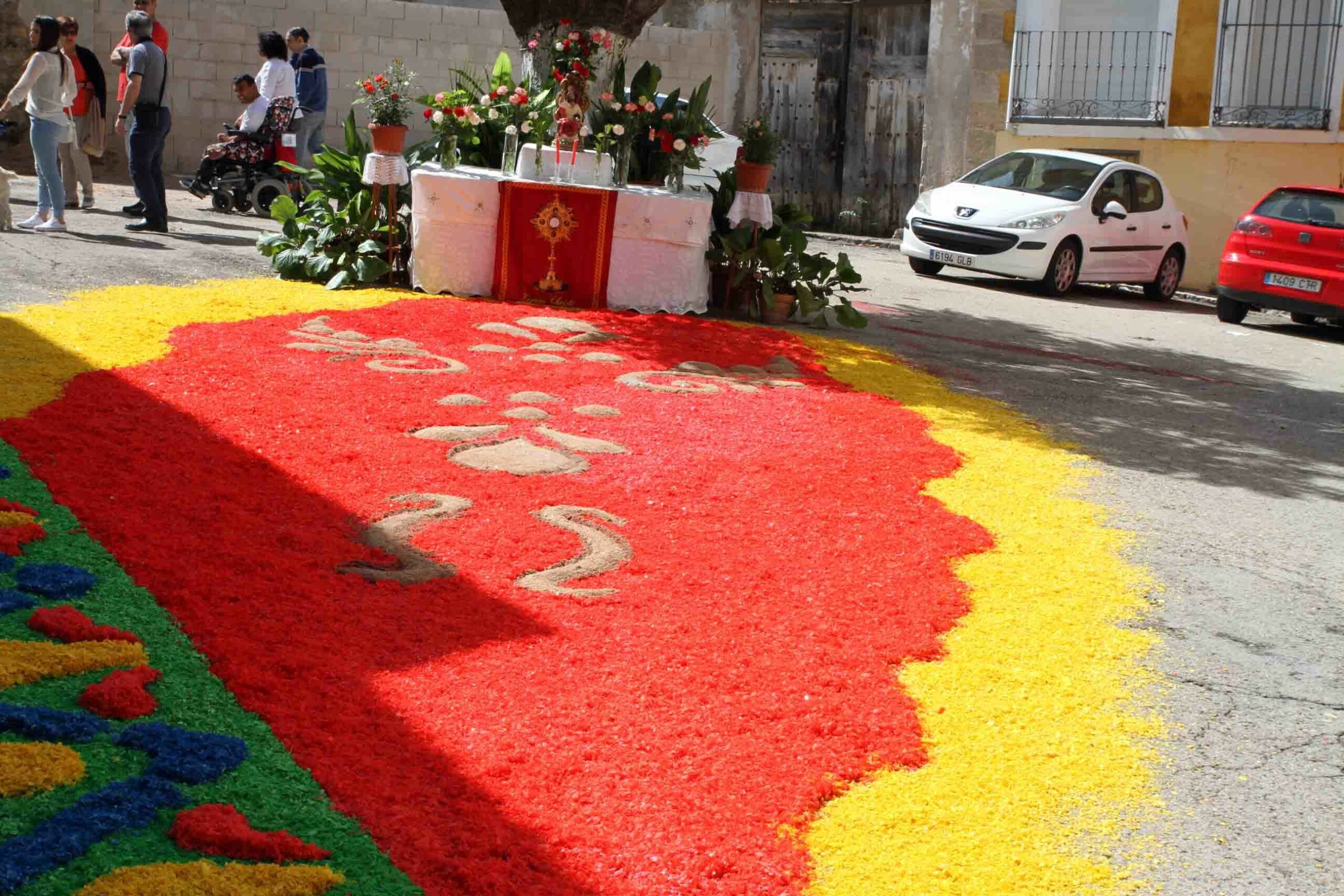 Almonacid de Zorita vuelve a celebrar, con toda su intensidad, la fiesta del Corpus Christi