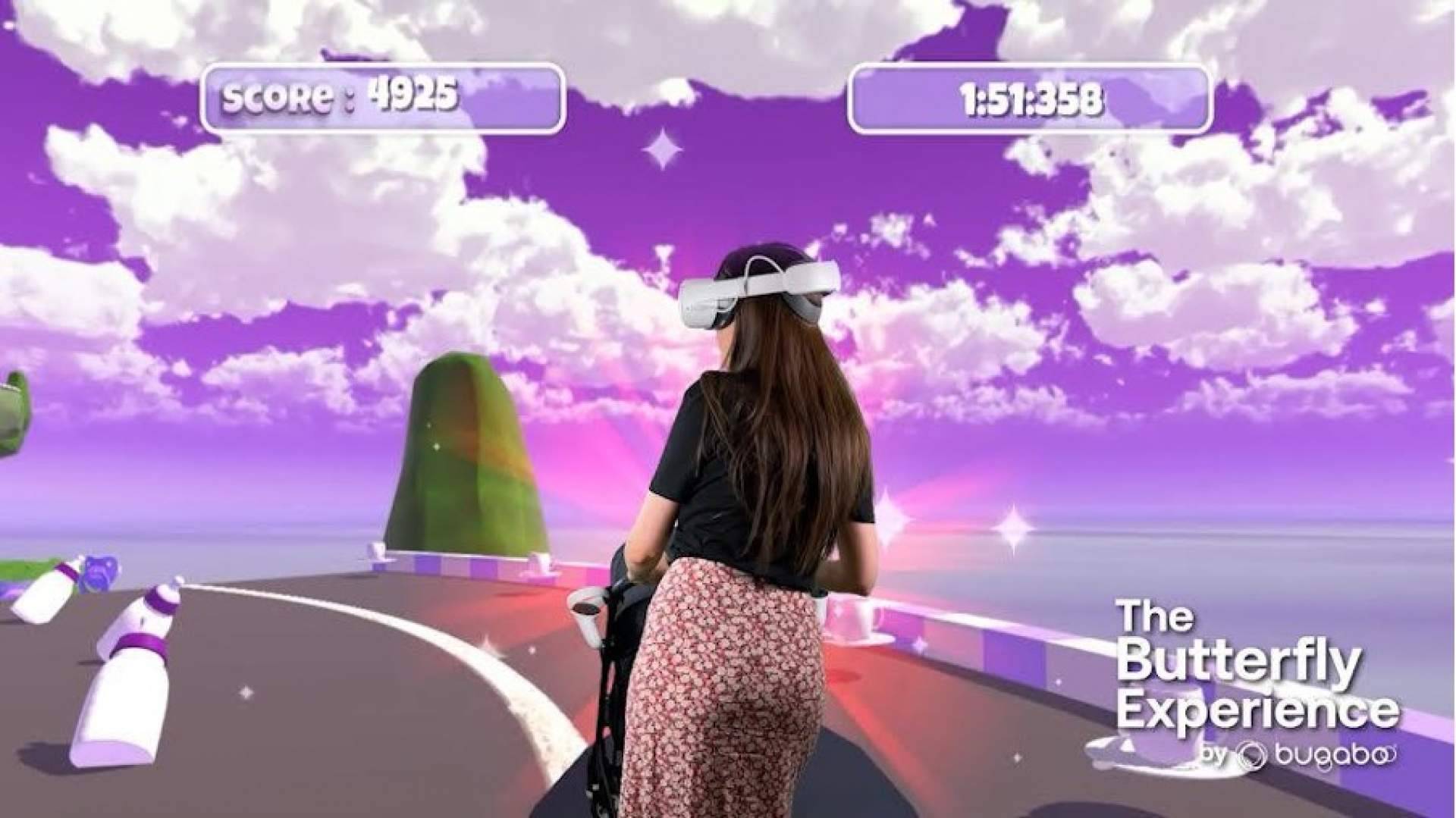 Pixel Dreams ha desarrollado una aplicación de Realidad Virtual para la Activación de 'Bugaboo Butterfly', un juego de habilidad en el Punto de Venta