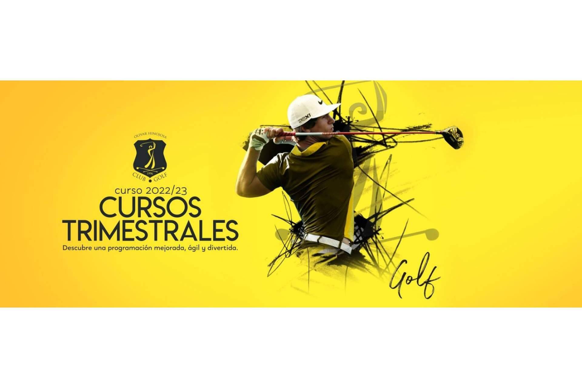 Joaquín Molpeceres Sánchez anuncia los nuevos cursos de golf para la temporada 2022/23