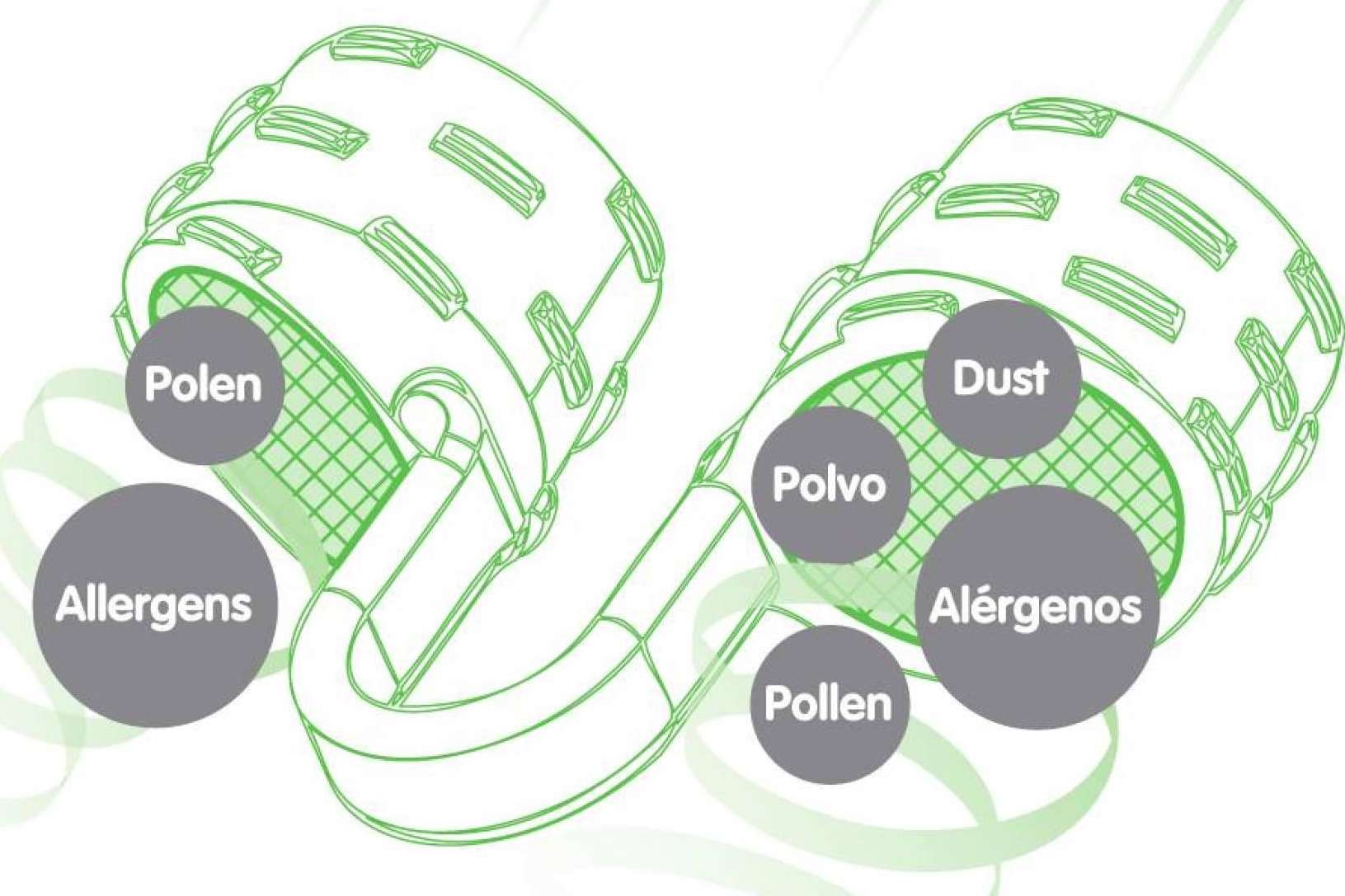 El filtro nasal Best Breathe para respirar aire puro