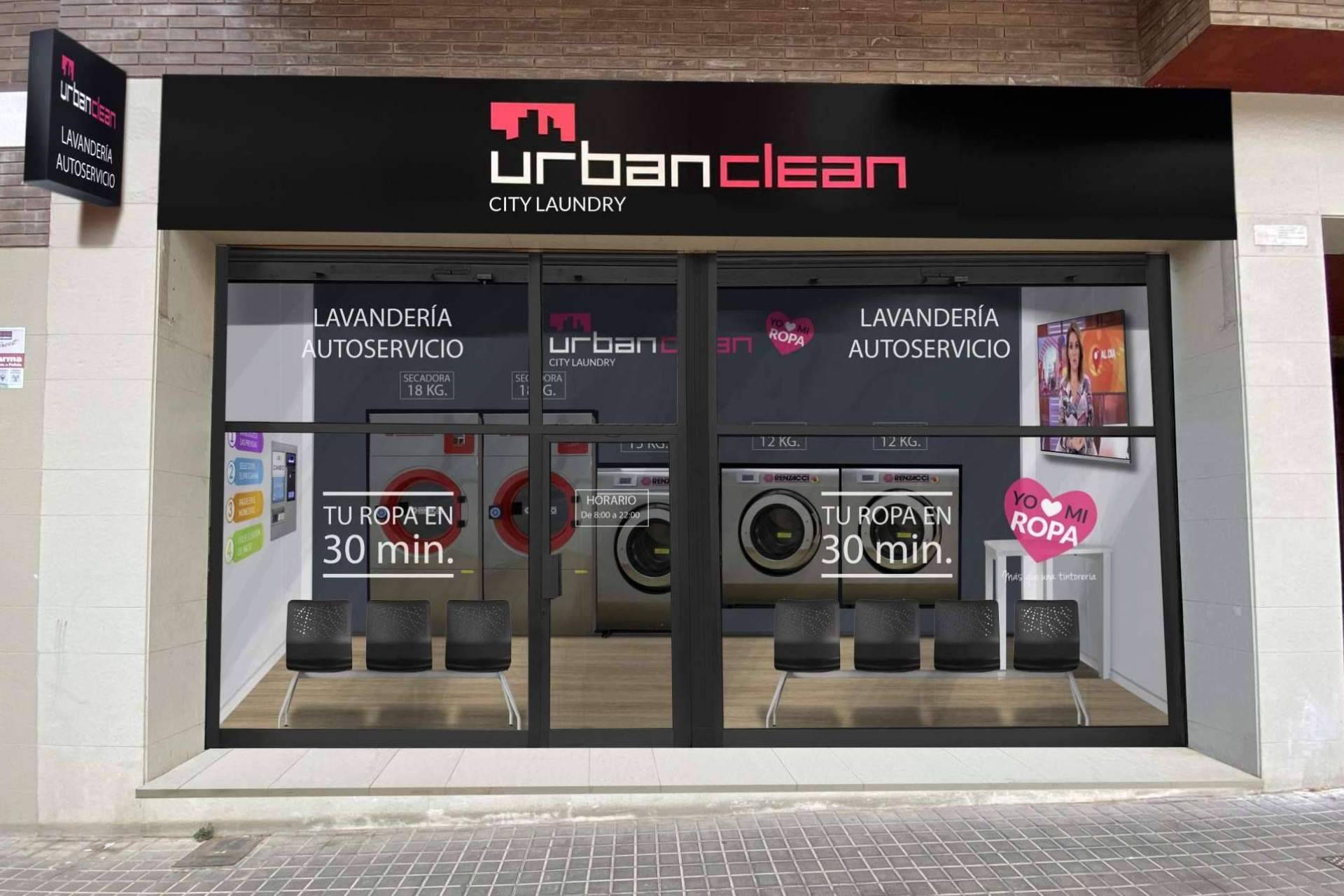 UrbanClean, franquicias de lavandería autoservicio