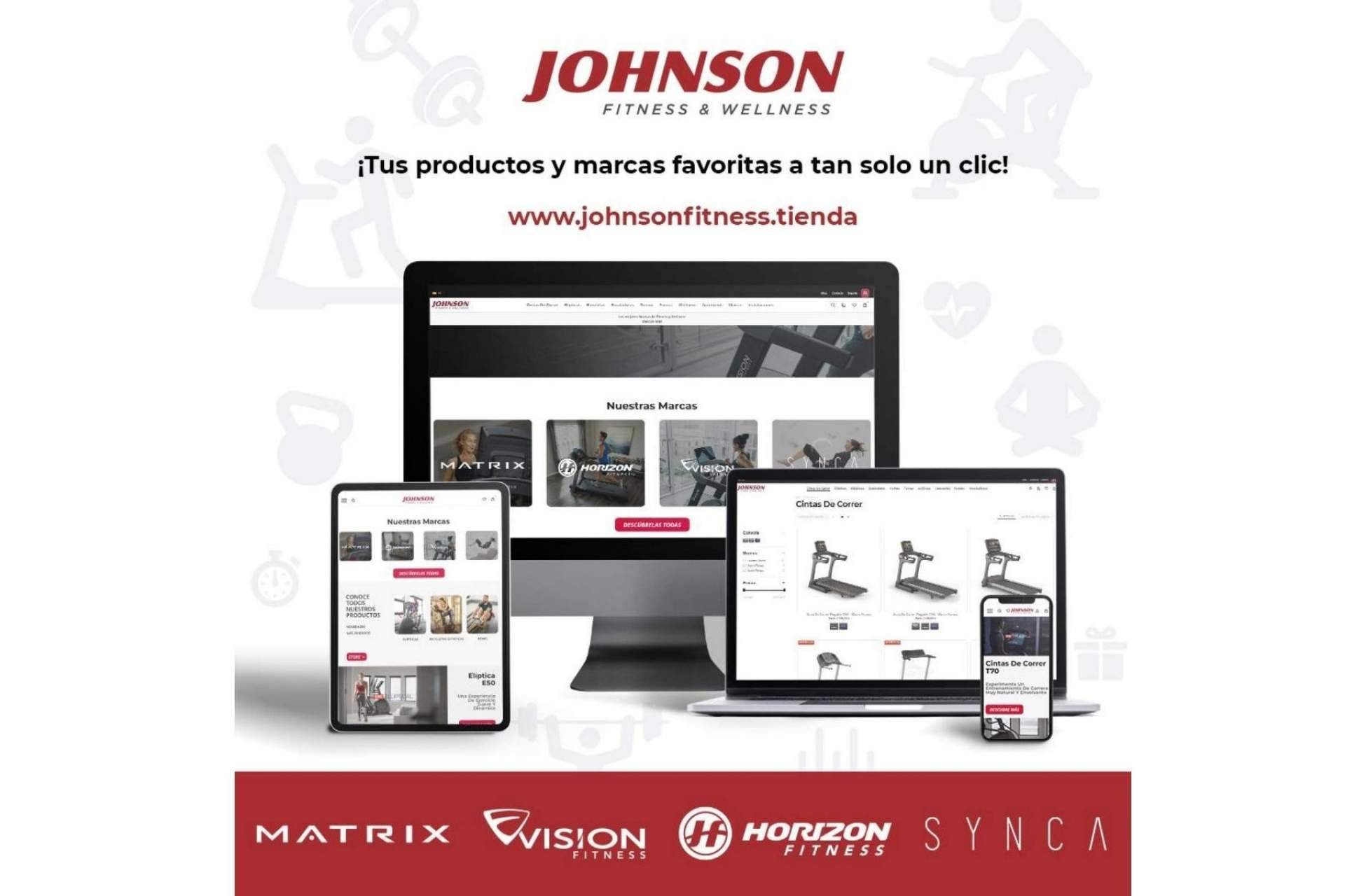 La nueva tienda online fitness es Johnson Fitness & Wellness