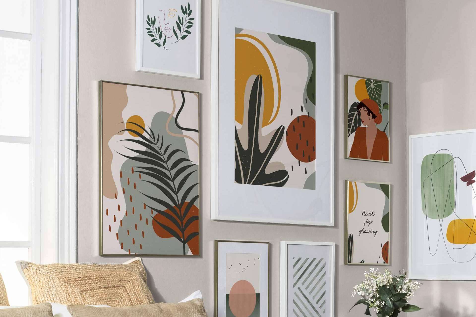 Cuadros y láminas decorativas exclusivas para personalizar espacios, con Artesta