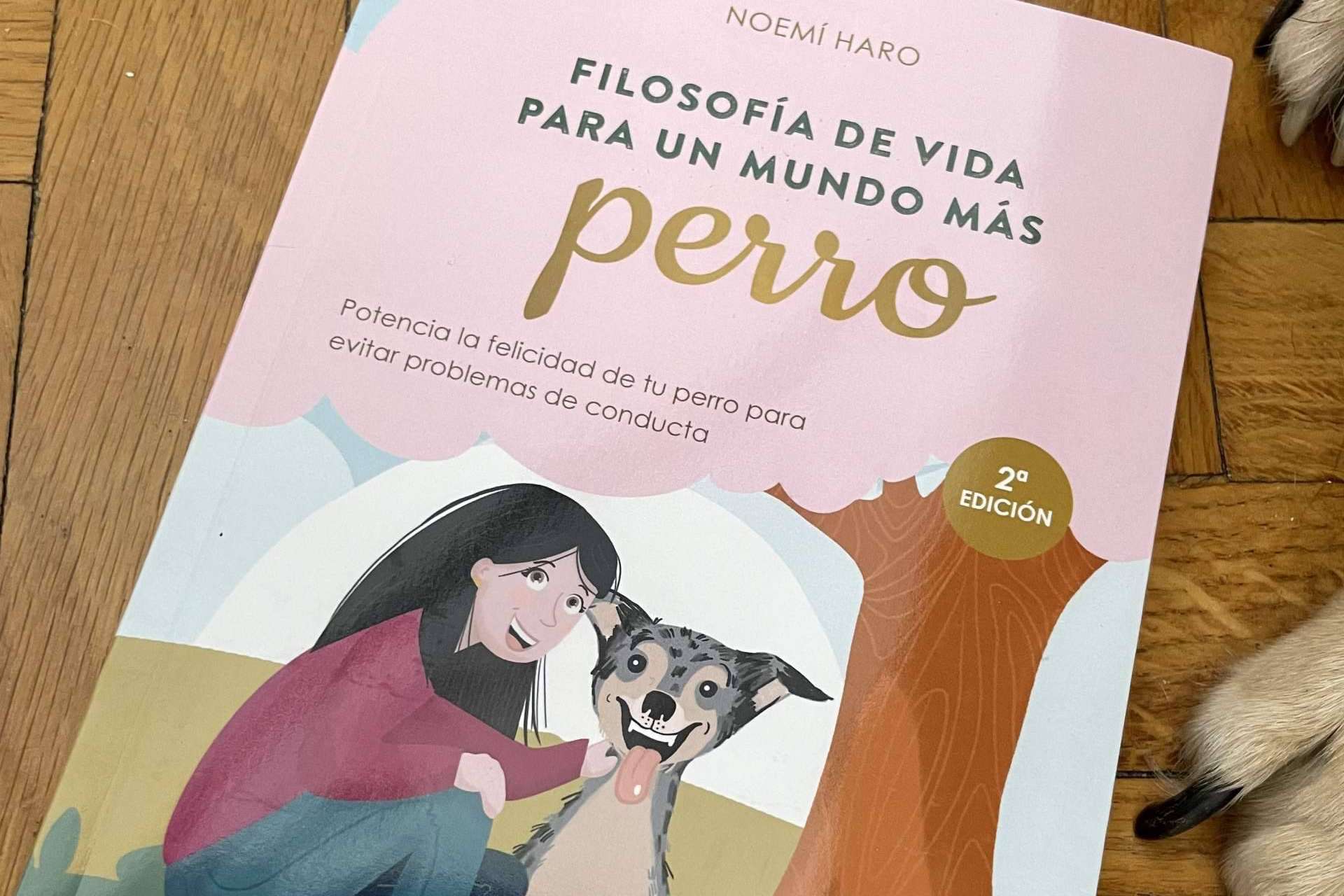 Cuidados del perro senior con Filosofía de vida para un mundo más perro, el nuevo libro de Noemí Haro
