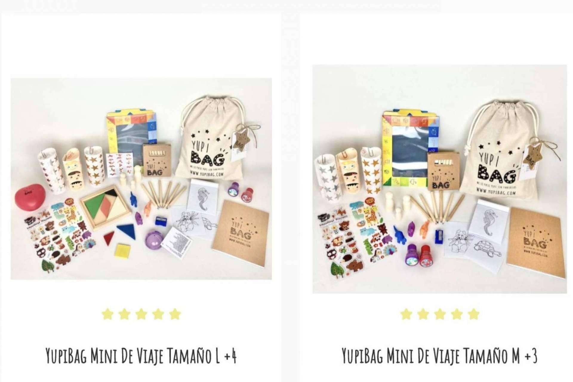 La bolsa de juguetes para niños más pequeña para regalar de YupiBag